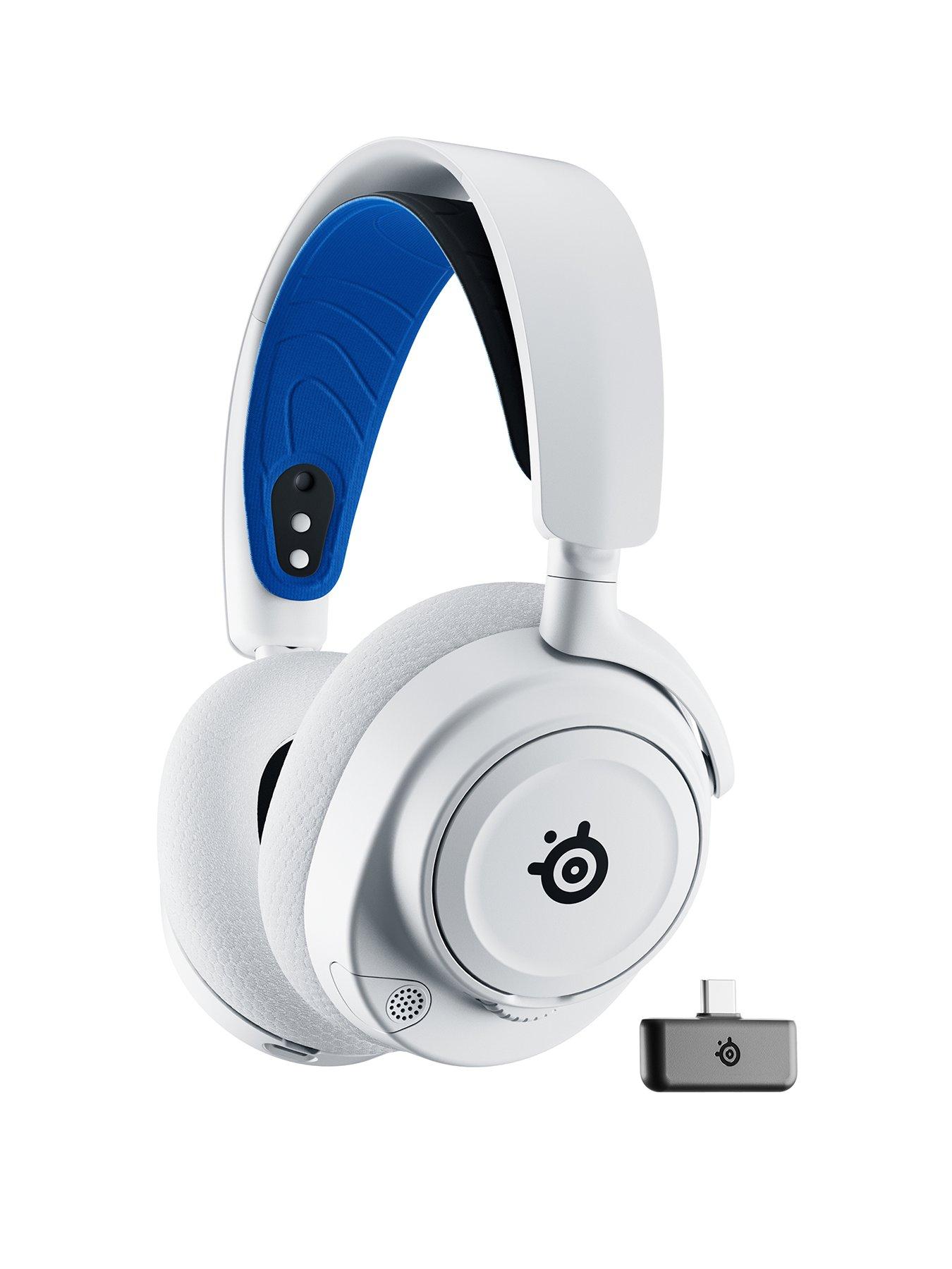 undefined Arctis Nova 7P PS5 wireless gaming headset- White