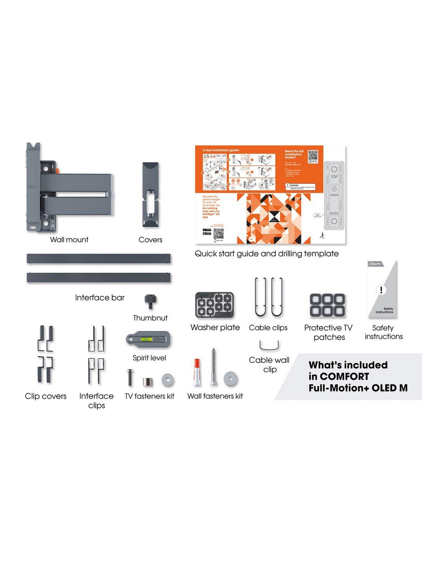 image of vogels-turn-tilt-display-wall-mount-32-65-for-oled