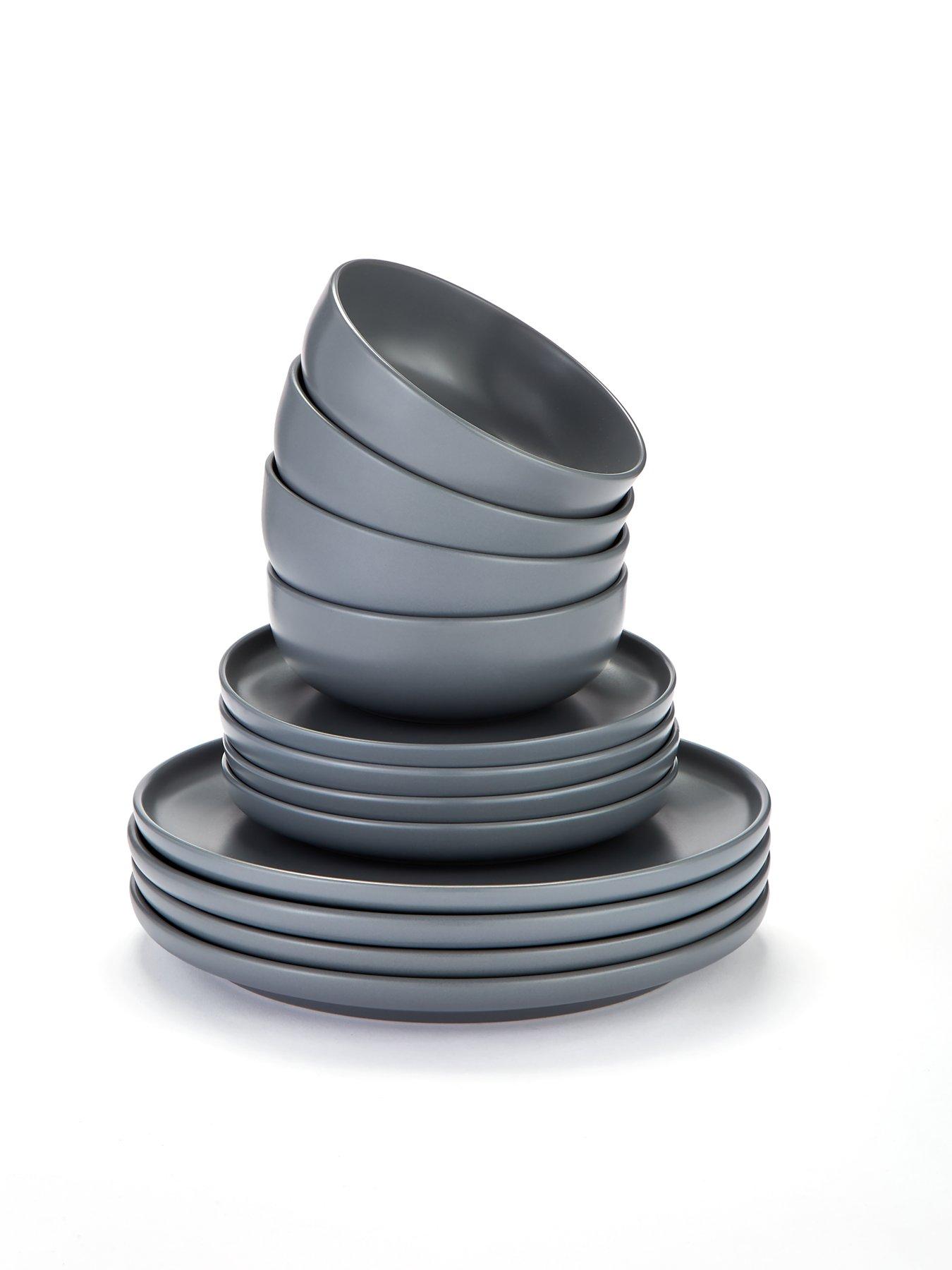 Image 4 of 4 of Everyday Grey Saintes 12-Piece Dinner Set