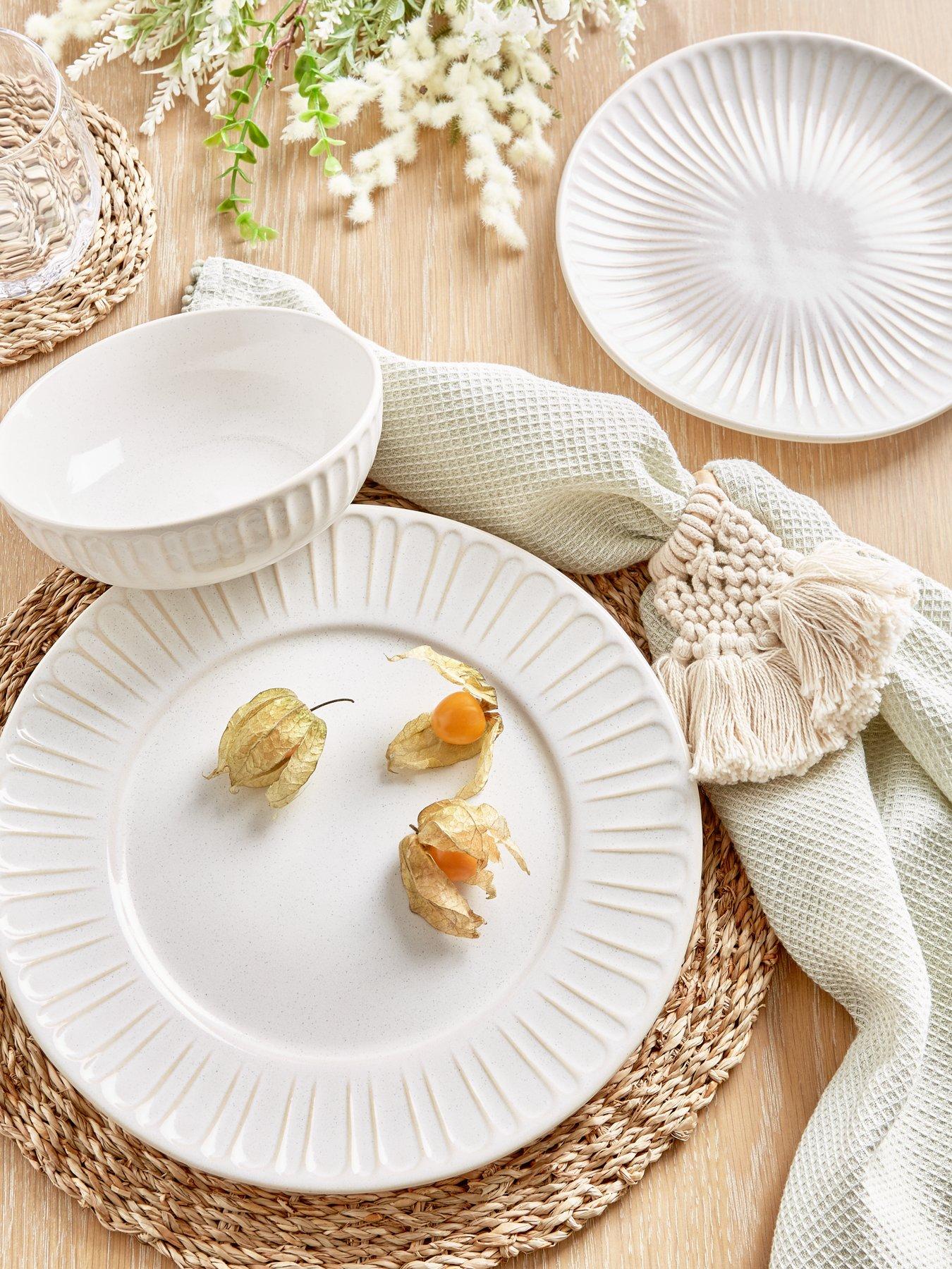 Very Home Lille 12-Piece Dinner Set Littlewoods