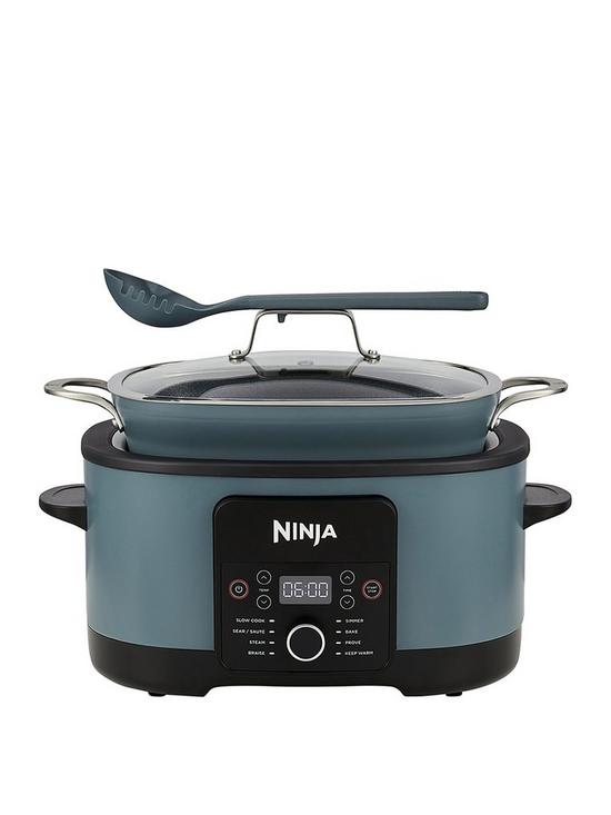 front image of ninja-foodi-8-in-1-possiblenbspcooker-sea-salt-grey-mc1001uk