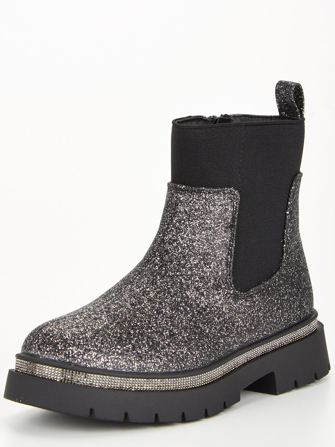 River island best sale grey chelsea boots