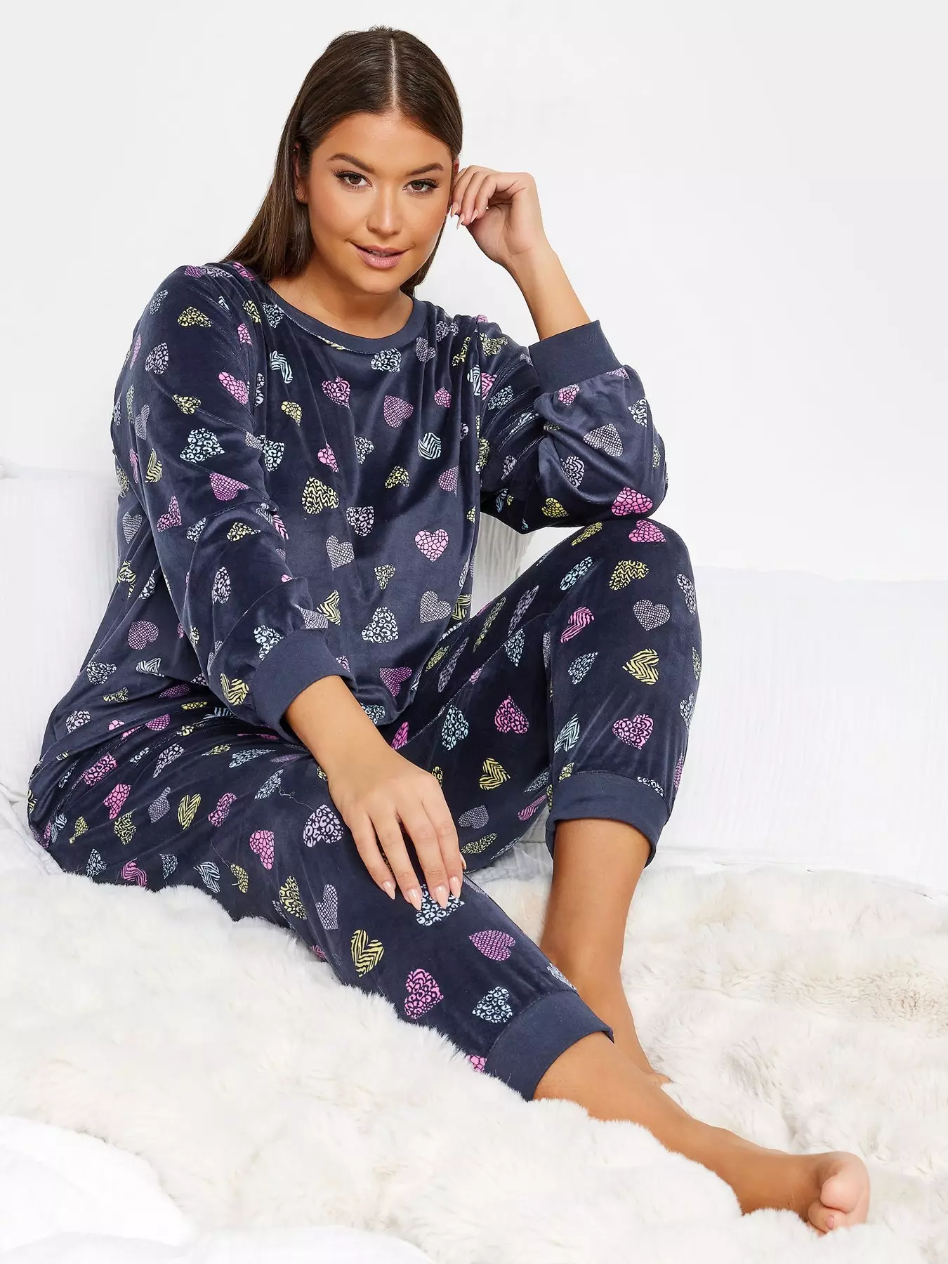 Women's Cream Pyjamas