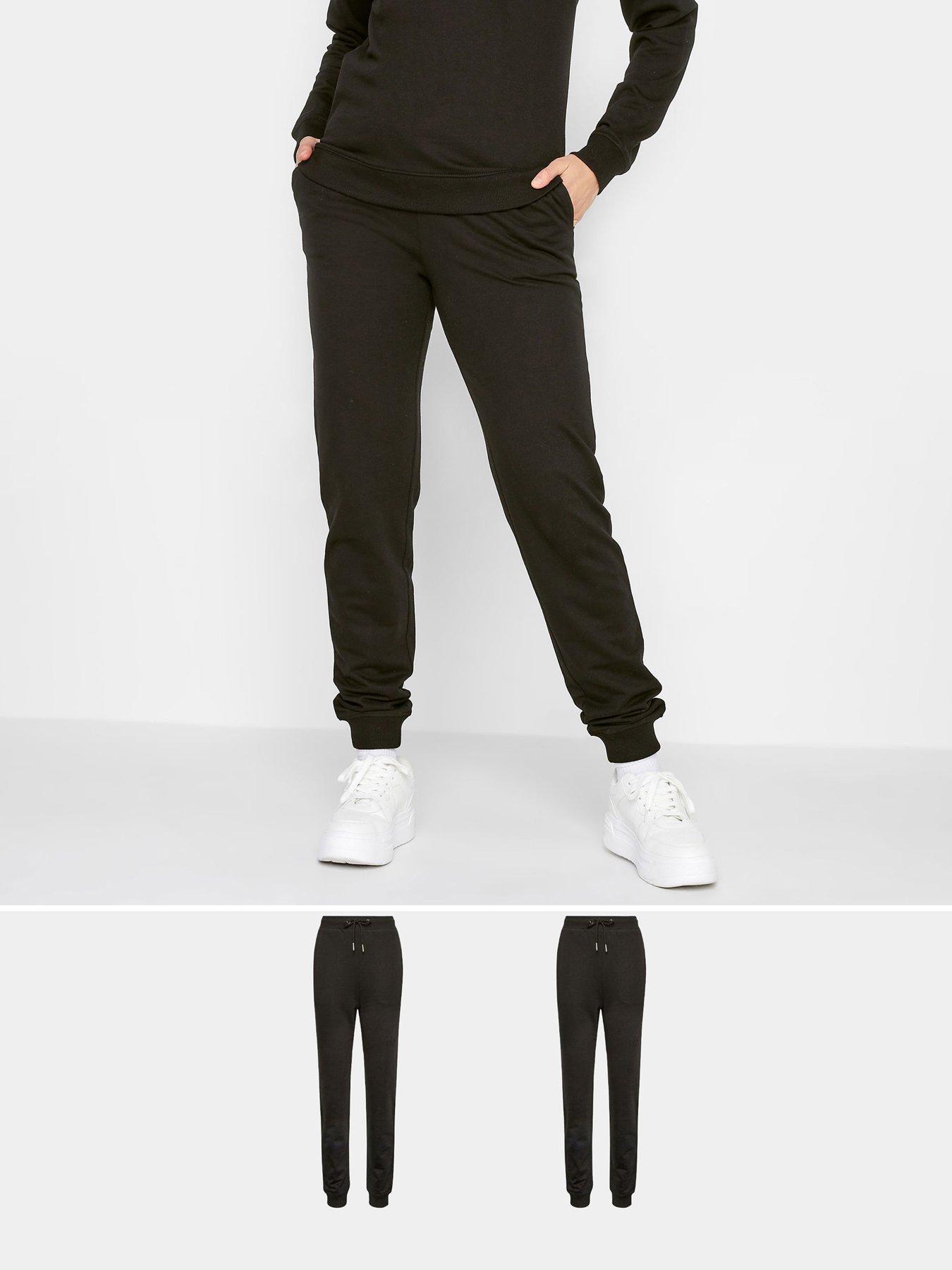 undefined 2 Pack Joggers - Black