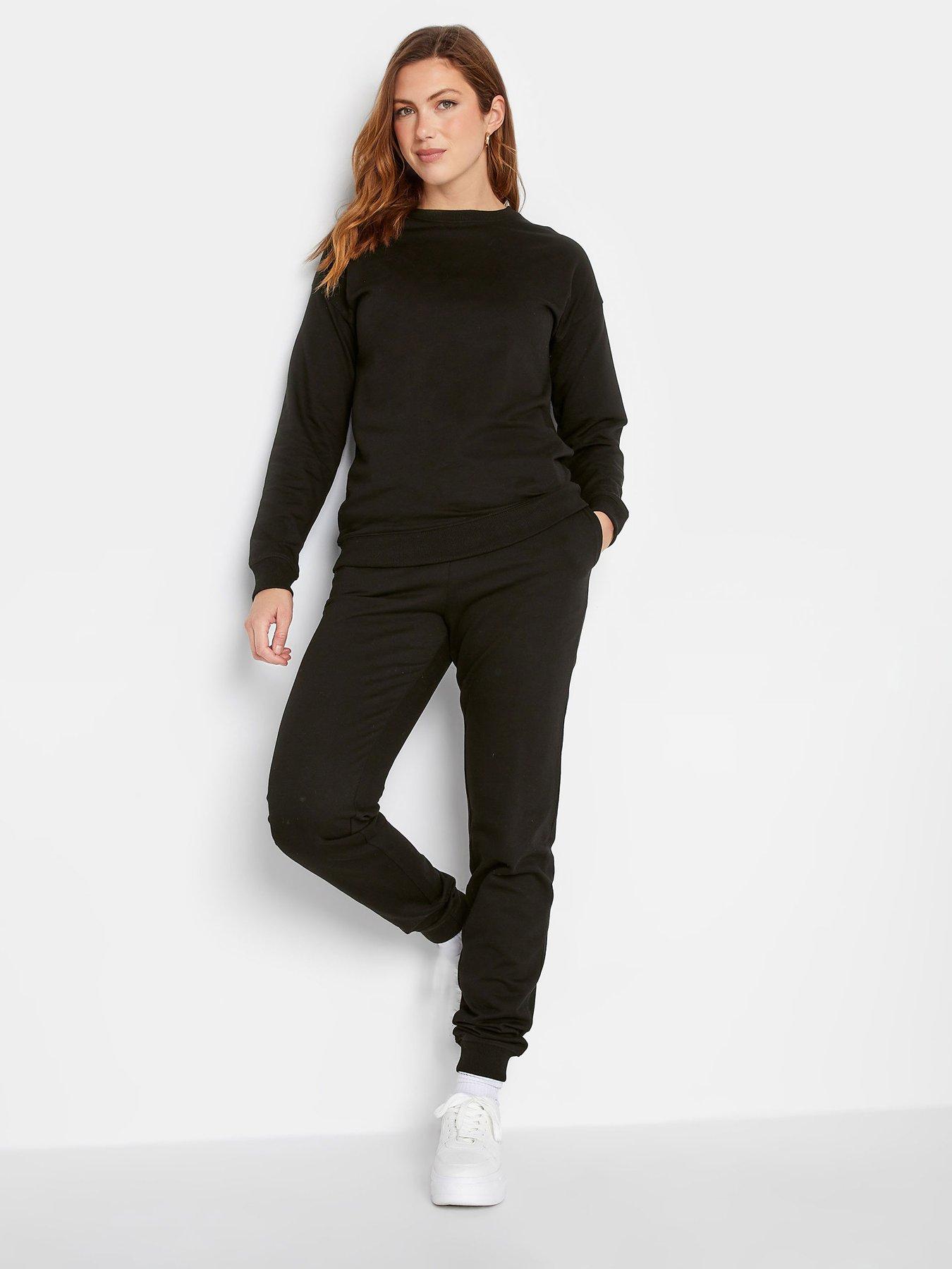 Long Tall Sally Ribbed Lounge Legging Black