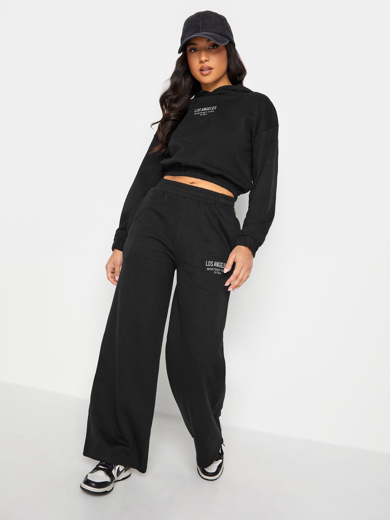 Petite black hoodie online