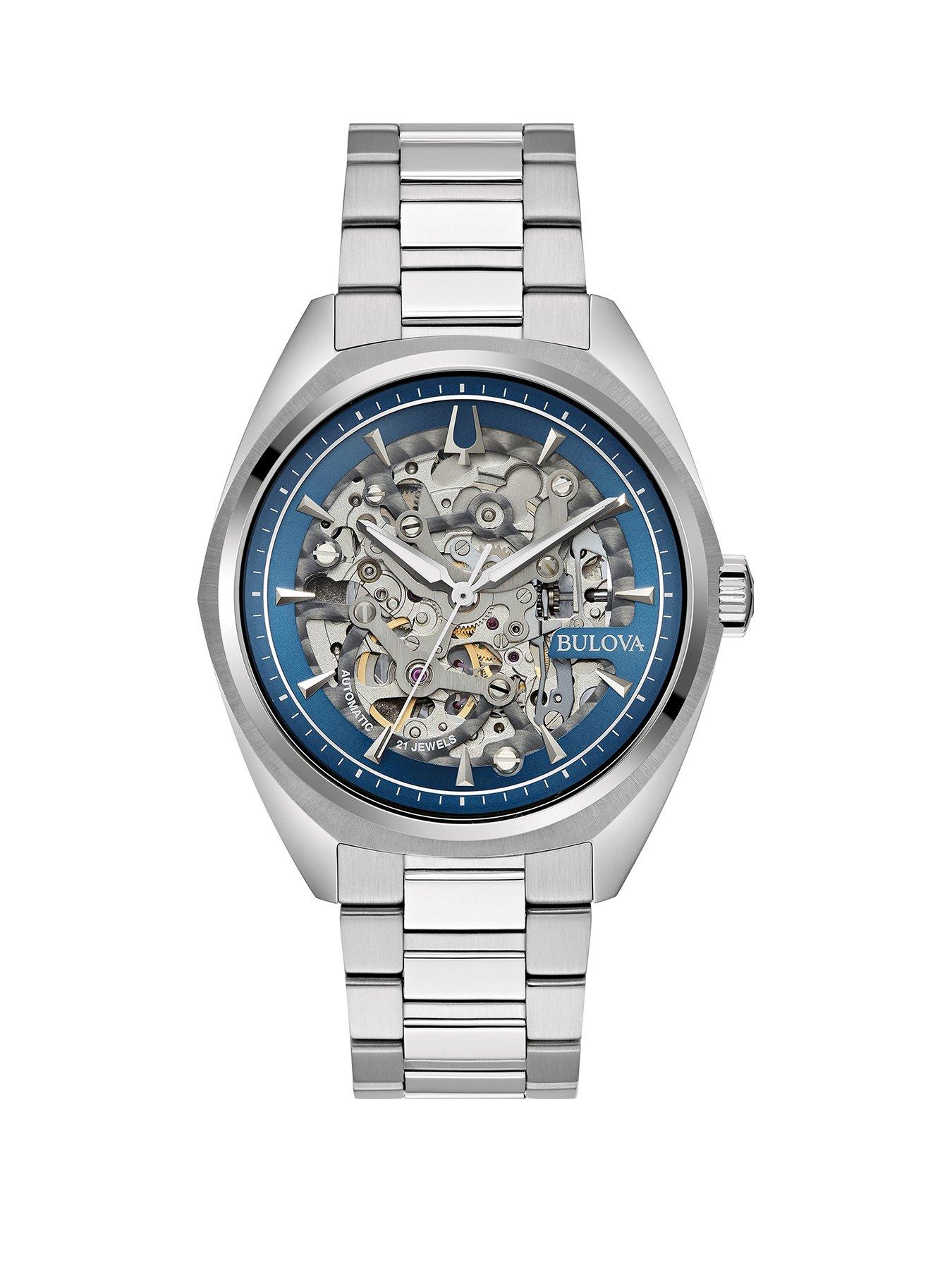 Bulova mens watch sale hot sale