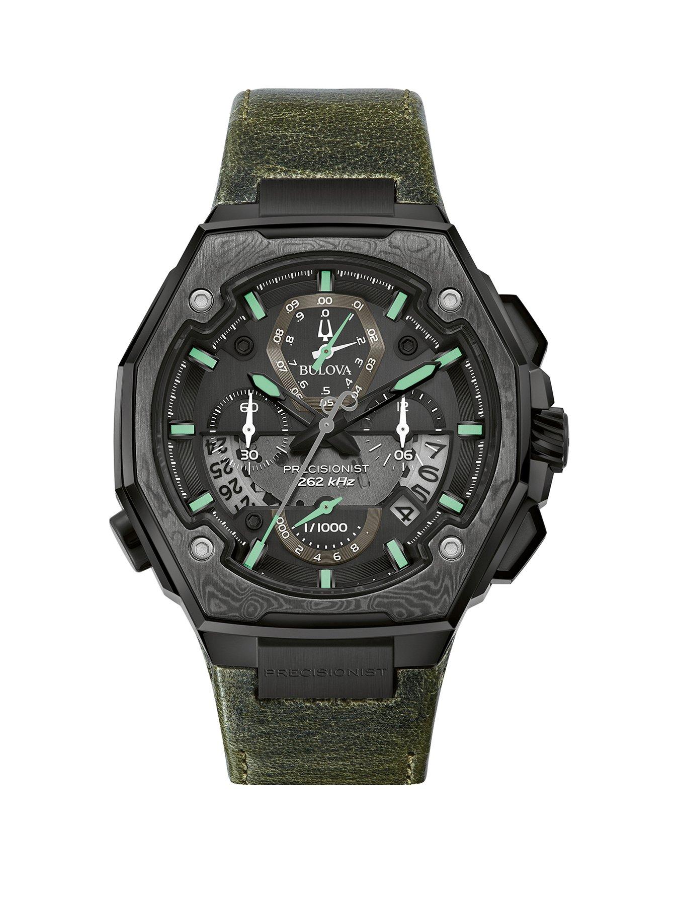 Sutton Black Stainless Steel Case Mens Watch