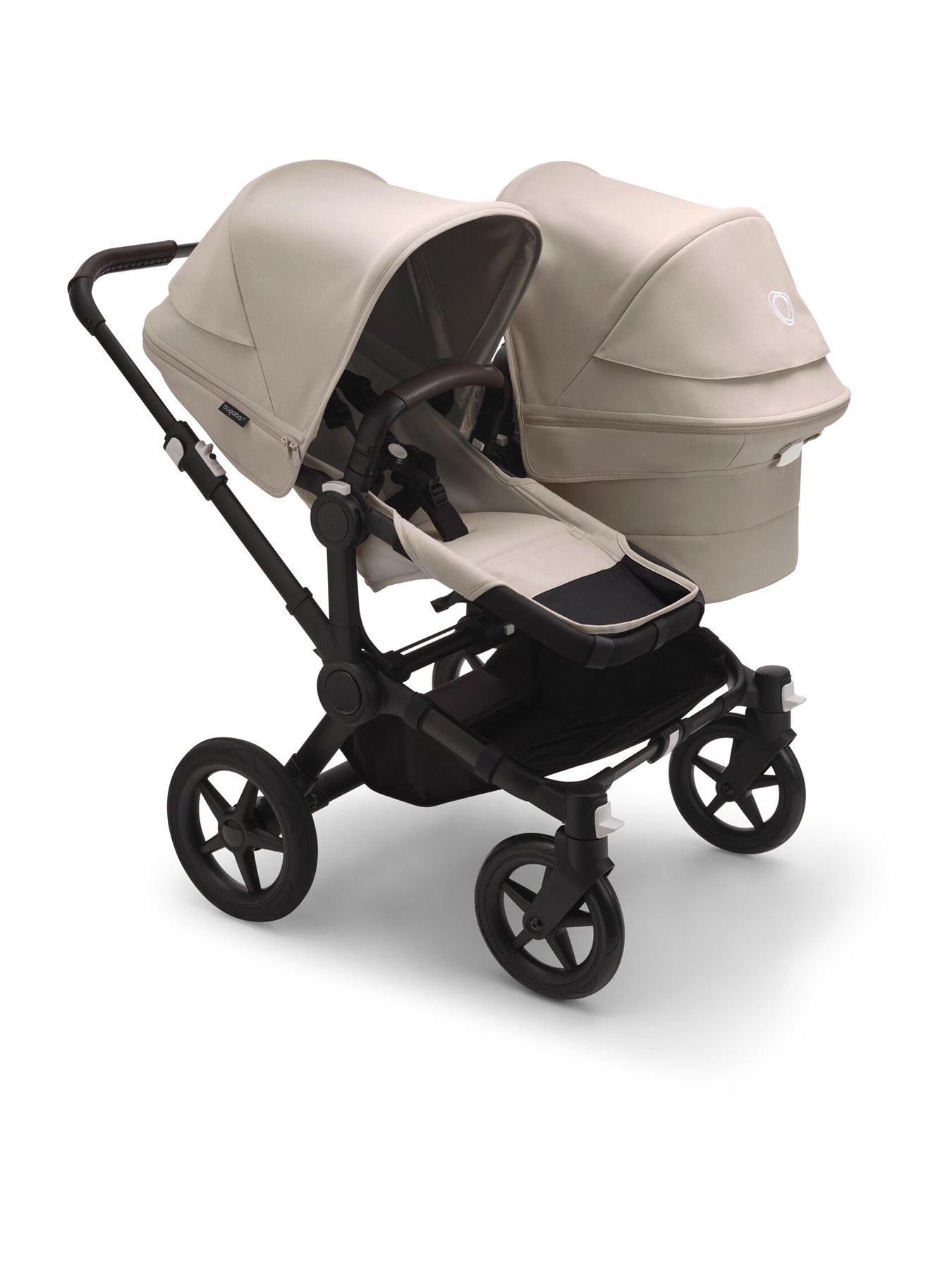 undefined Donkey 5 Duo Complete Pushchair - Black/Desert Taupe