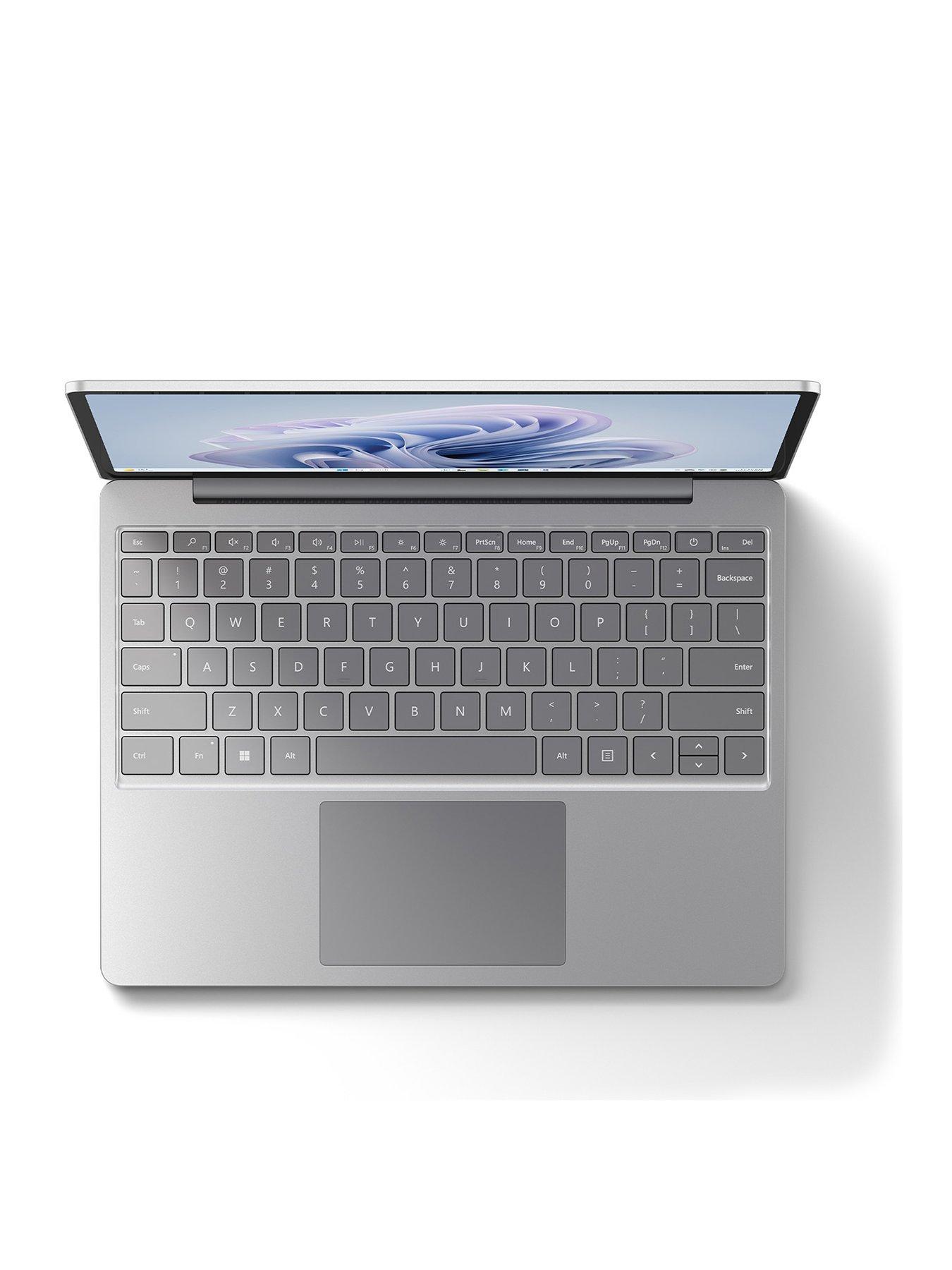 Image 2 of 8 of Microsoft Surface Laptop Go 3,&nbsp;12.4in PixelSense&nbsp;Touchscreen, Intel Core i5, 16GB RAM, 256GB SSD - Platinum