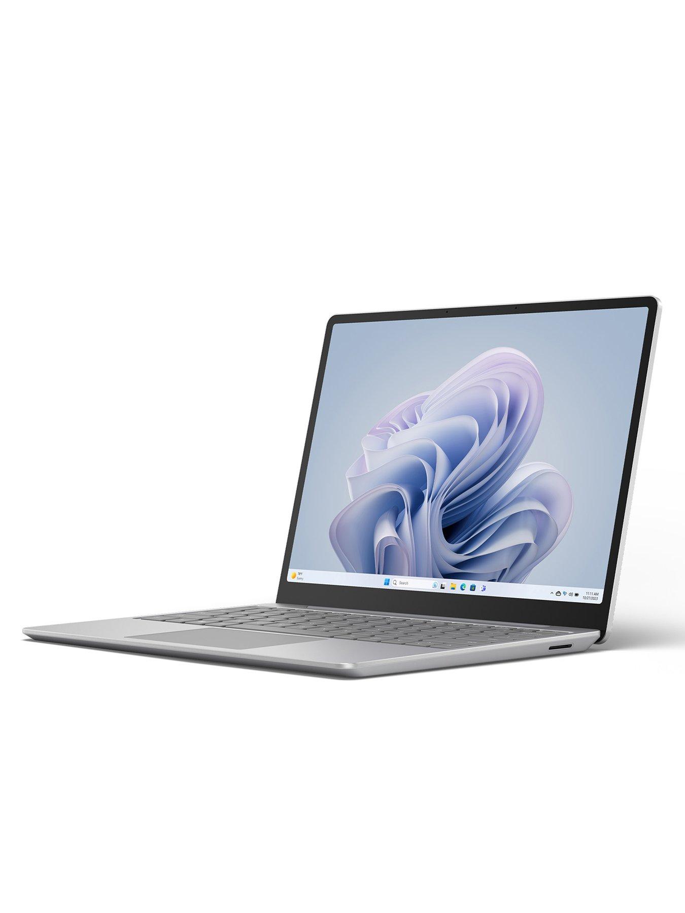 Image 6 of 8 of Microsoft Surface Laptop Go 3,&nbsp;12.4in PixelSense&nbsp;Touchscreen, Intel Core i5, 16GB RAM, 256GB SSD - Platinum
