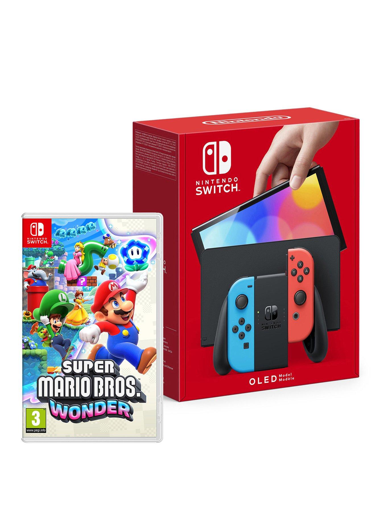 nintendo-switch-oled-console--nbspneon-super-mario-bros-wonder