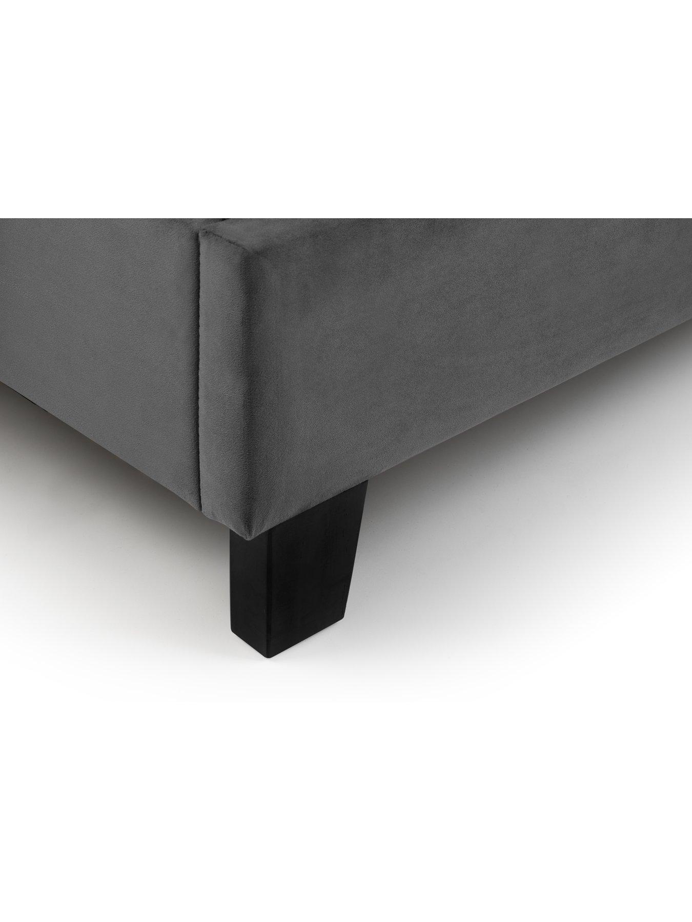  image of julian-bowen-rosa-velvet-bed-frame