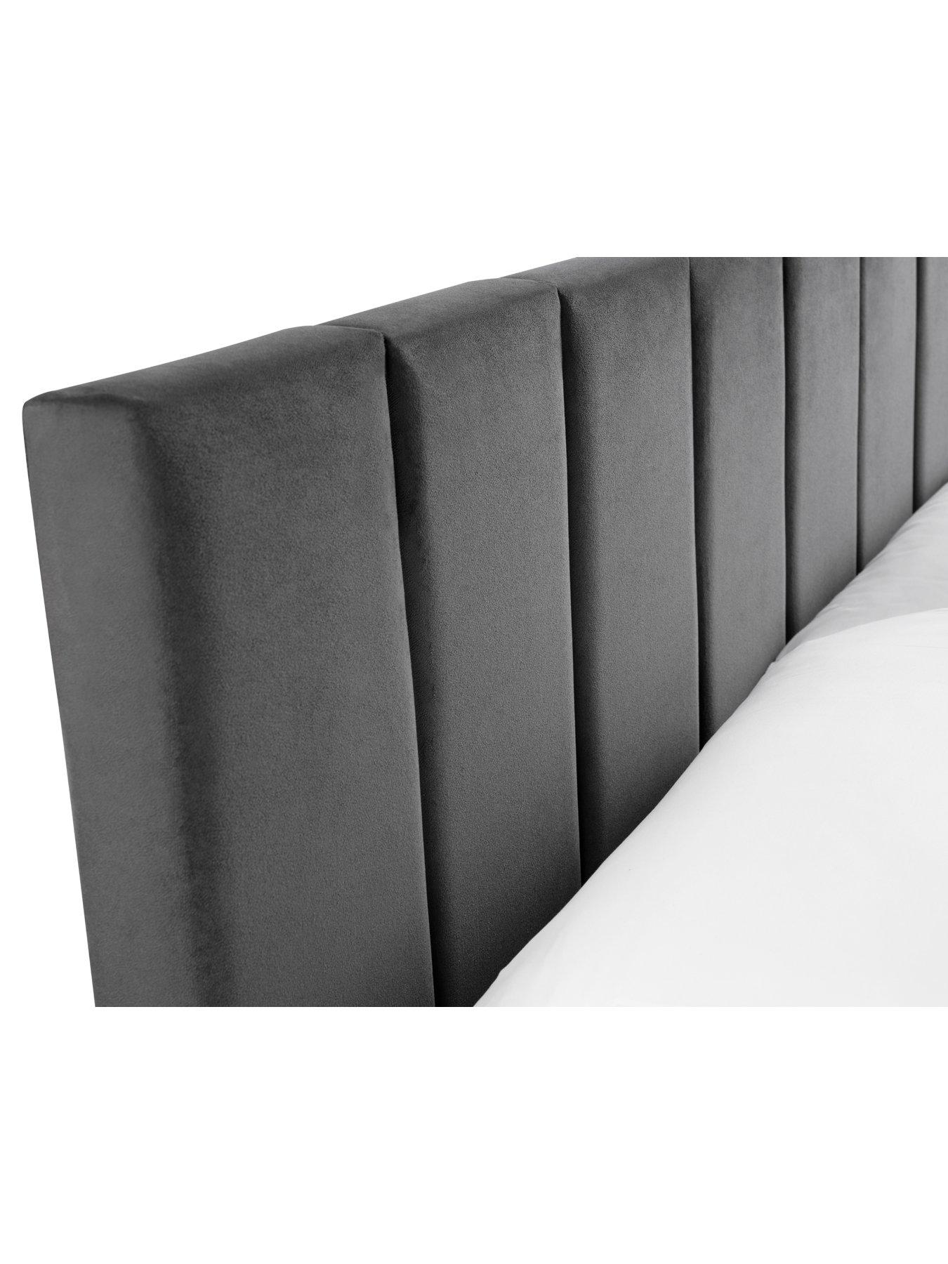  image of julian-bowen-rosa-velvet-bed-frame