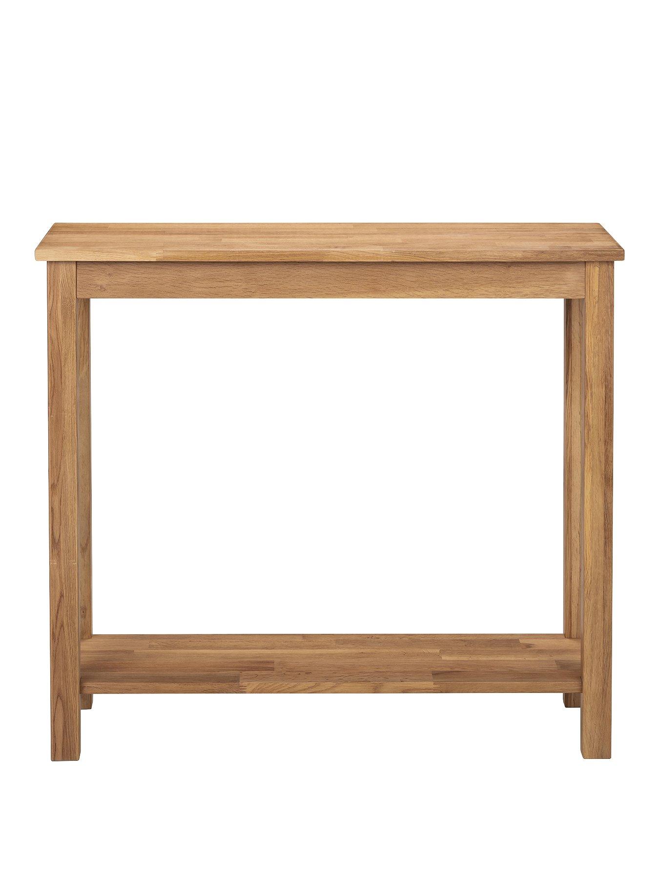 stillFront image of julian-bowen-coxmoor-solid-oaknbspconsole-table