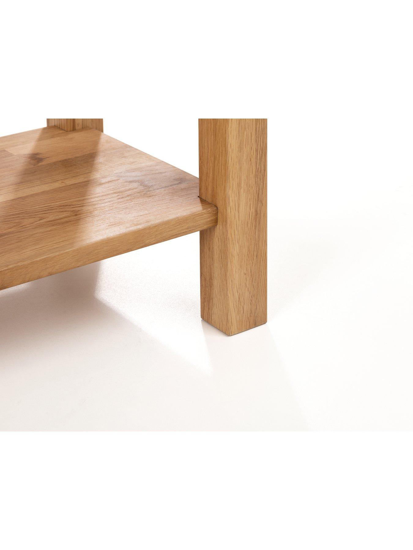  image of julian-bowen-coxmoor-solid-oaknbspconsole-table