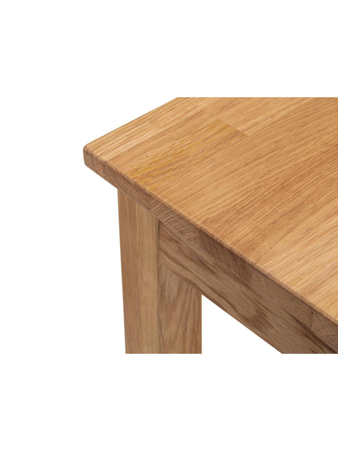  image of julian-bowen-coxmoor-solid-oaknbspconsole-table