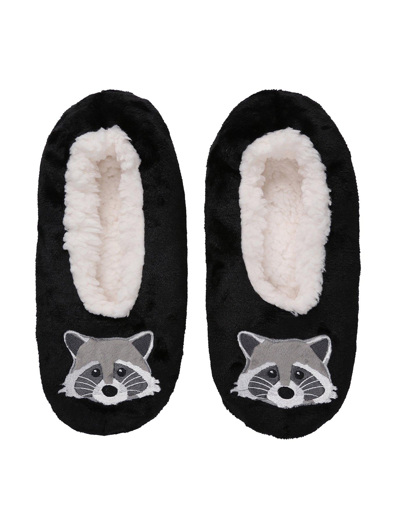 Racoon slippers hot sale