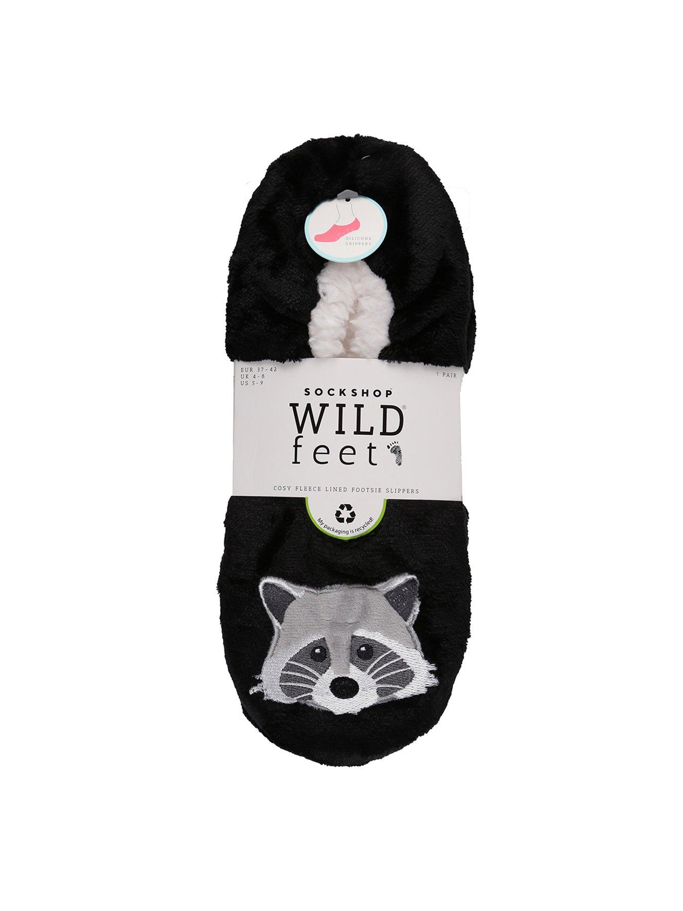 Raccoon slippers for discount adults