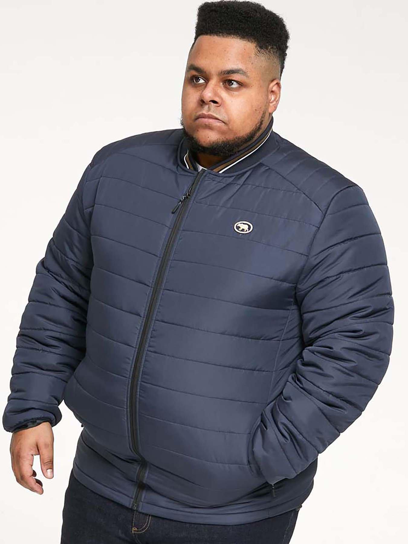 Mens quilted jacket on sale 3xl