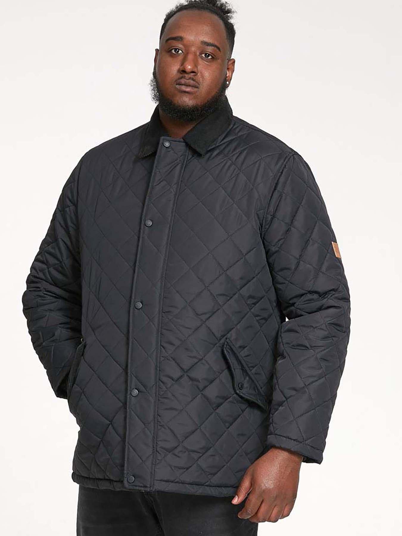 Big and store tall quilted jacket