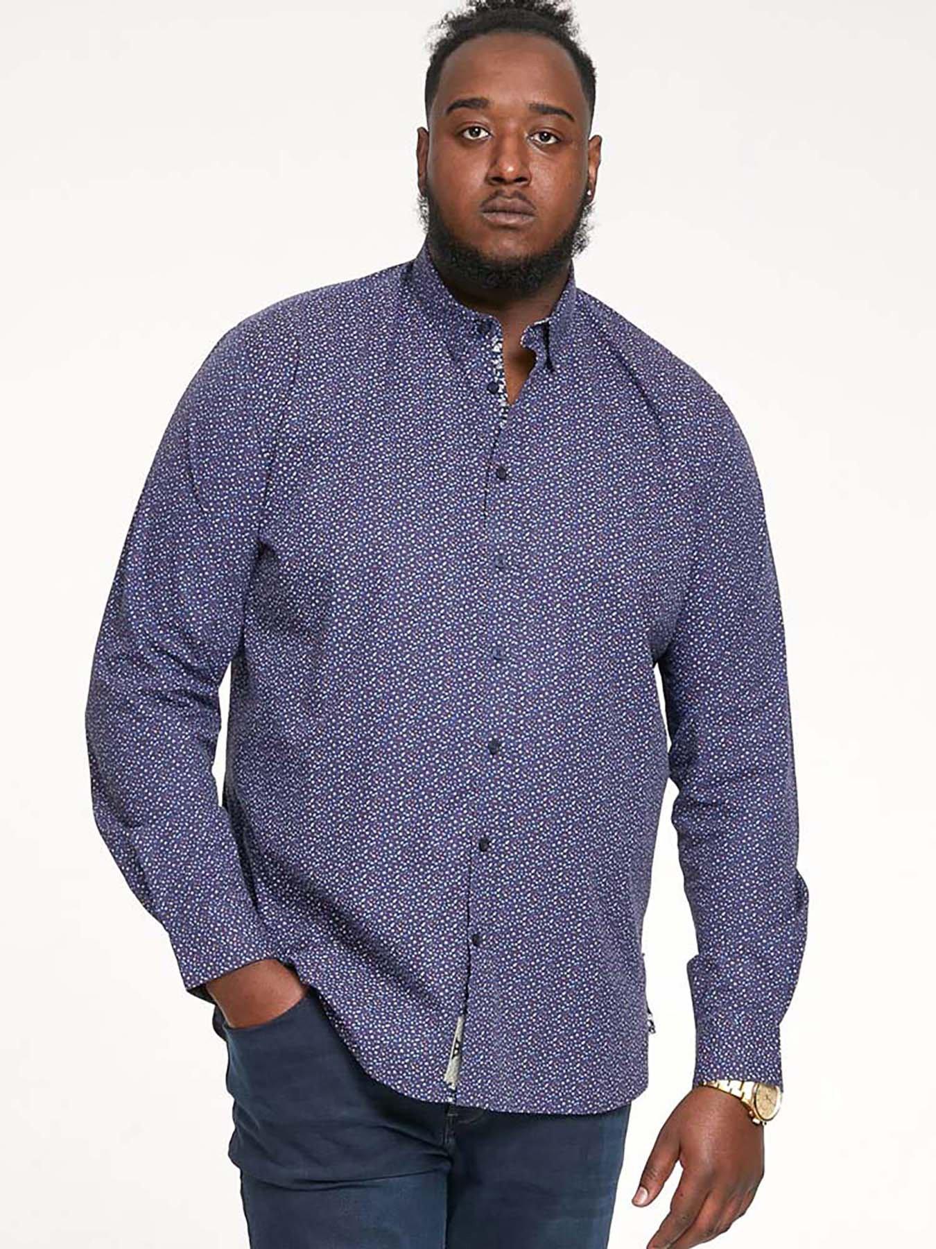 concealed button down collar shirt