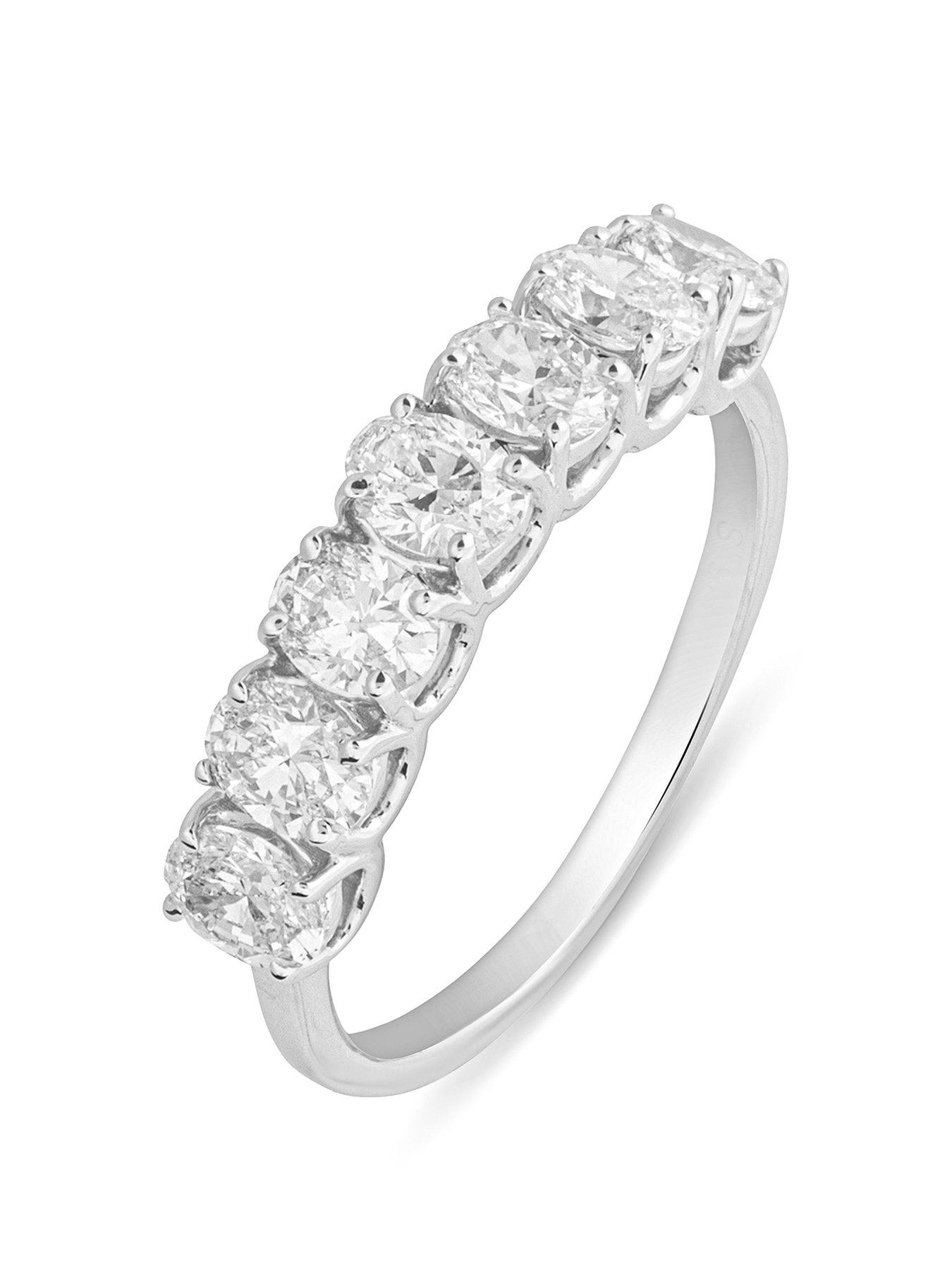  image of love-diamond-thea-9ct-white-gold-lab-grownnbspeternity-100ct-g-vs-diamond-ring