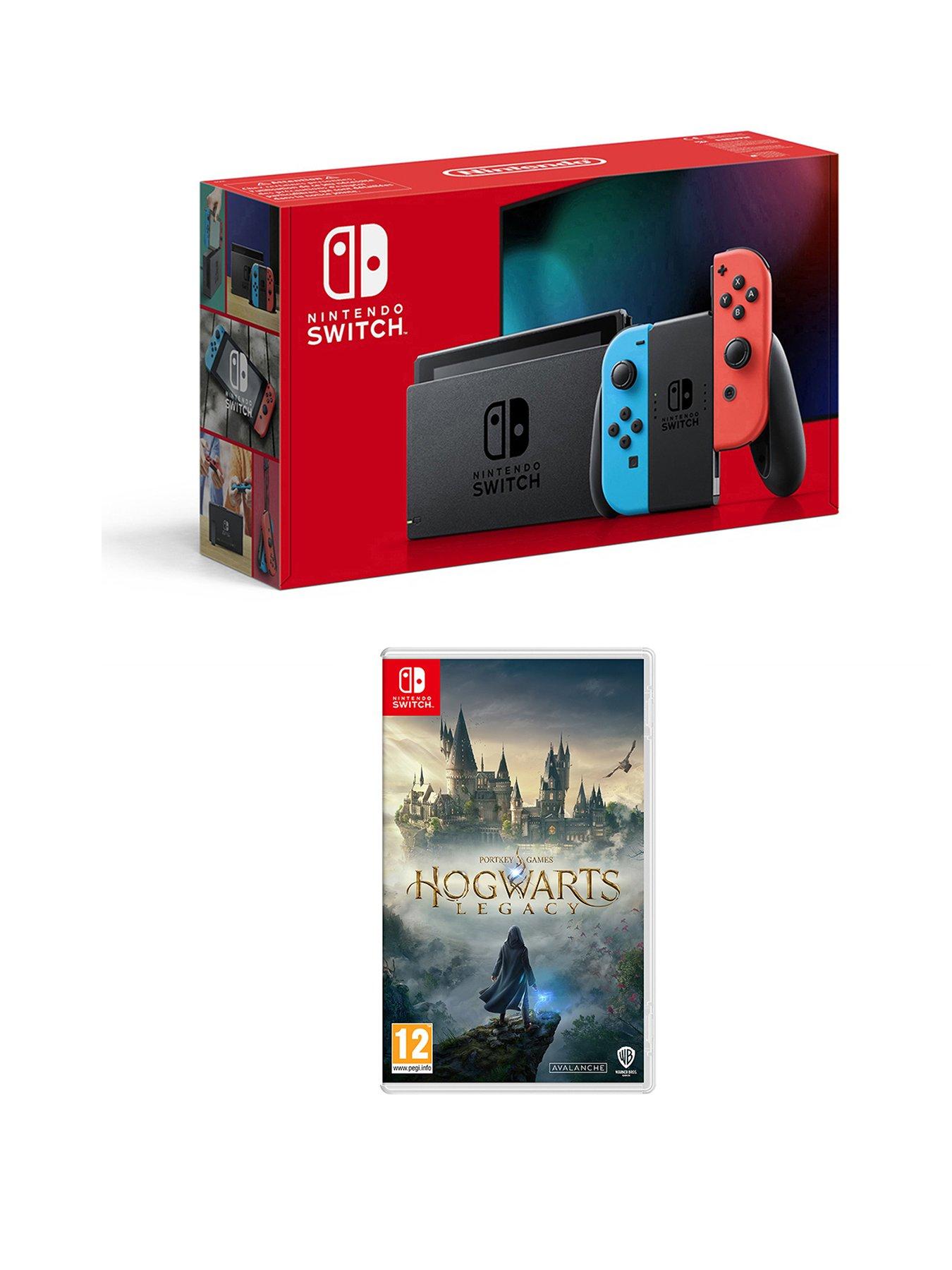 Nintendo Switch Neon Console  &  Hogwarts Legacy