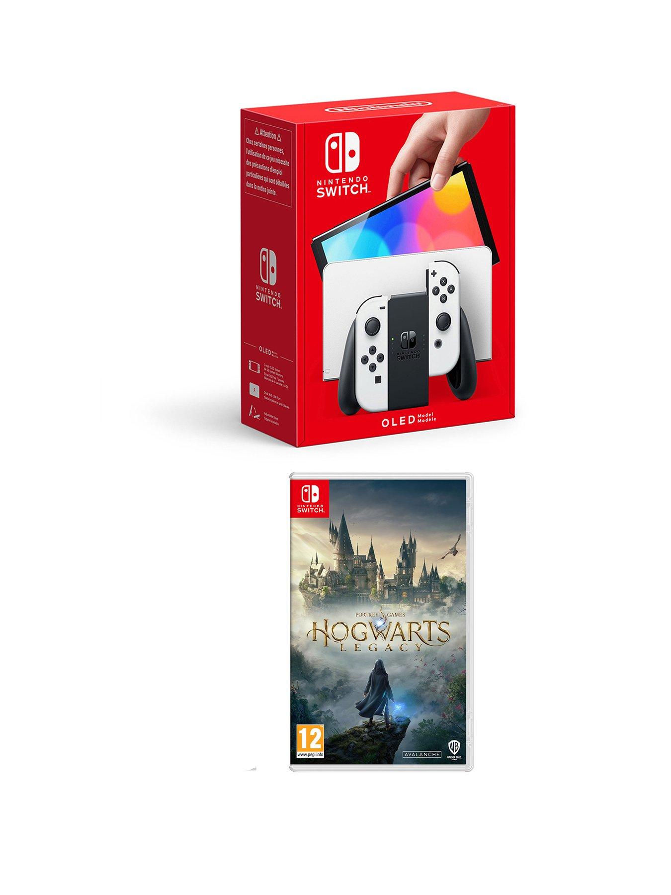 Image 1 of 7 of Nintendo Switch OLED Console&nbsp;&amp;&nbsp;Hogwarts Legacy