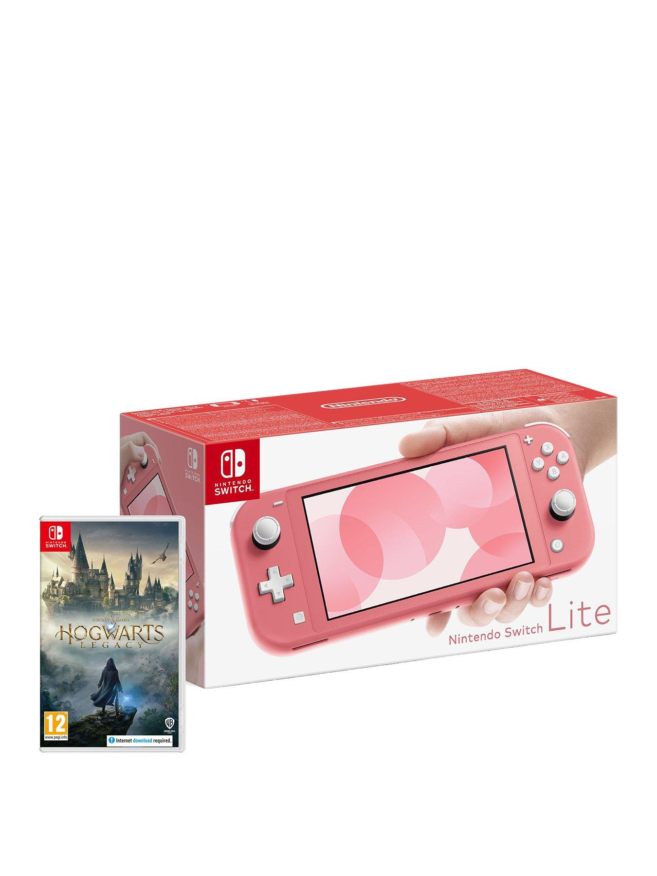 Nintendo Switch Lite Yellow Console with  &  Hogwarts Legacy