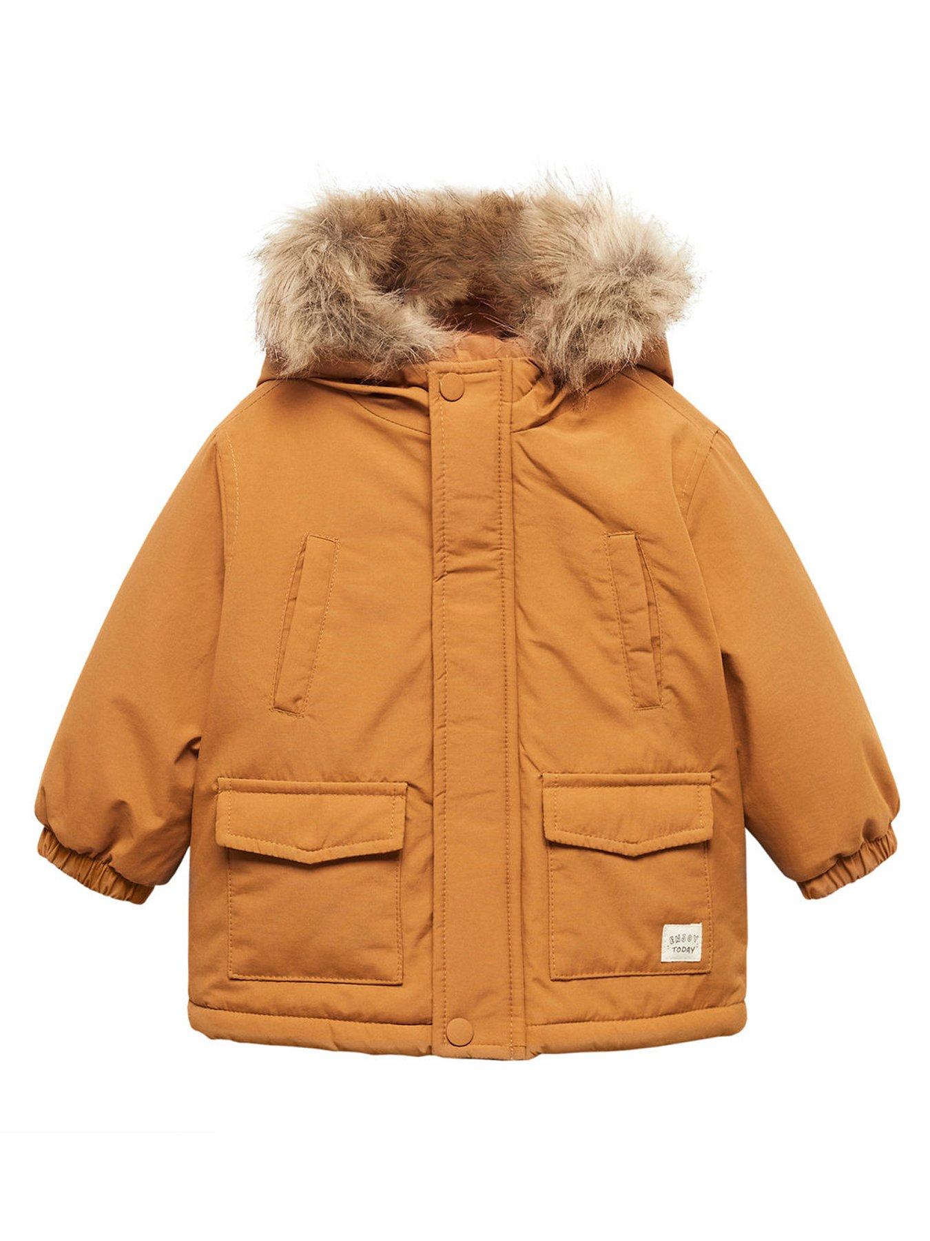 Boys parka coat on sale sale