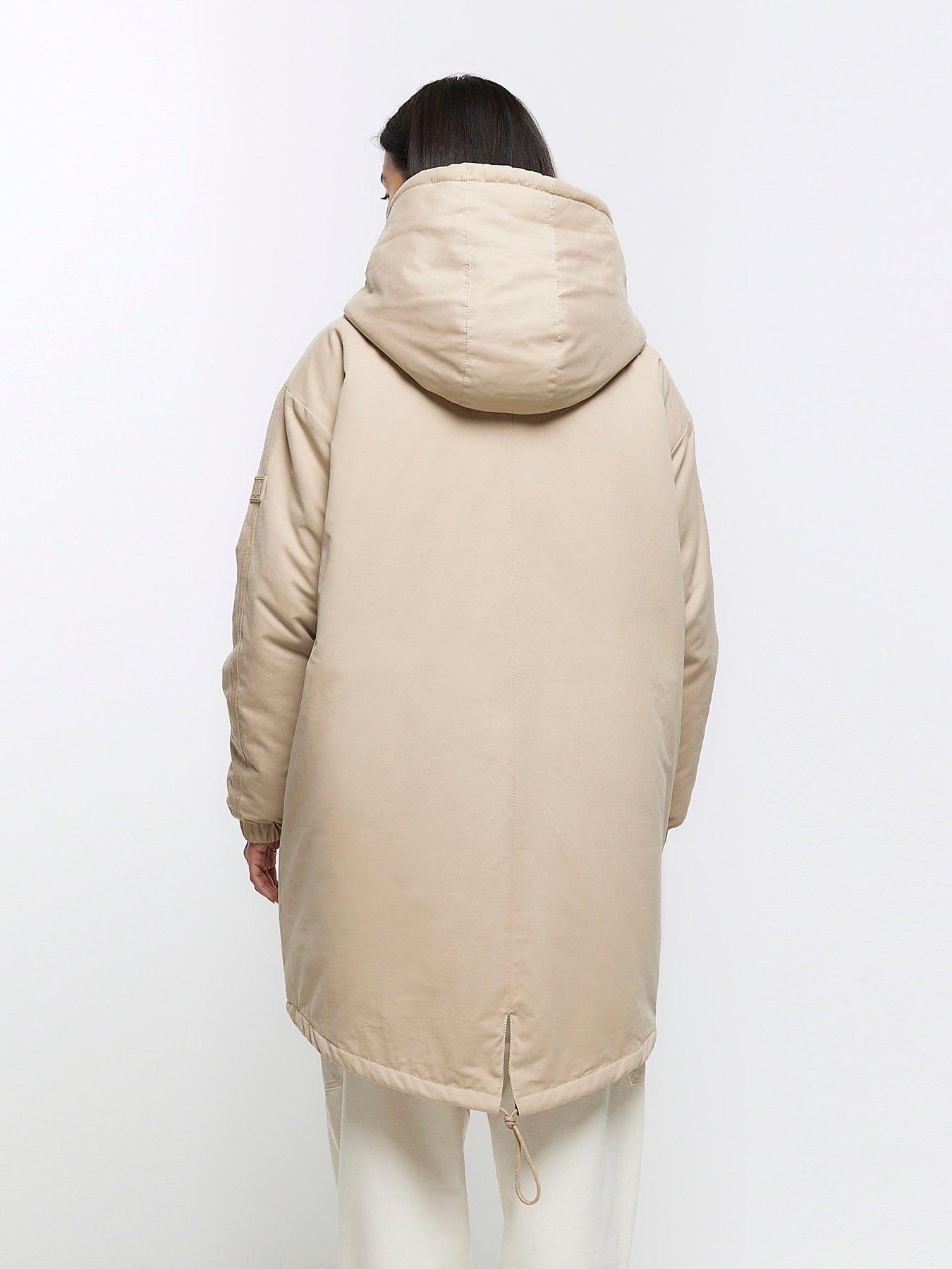 River island parka on sale coat