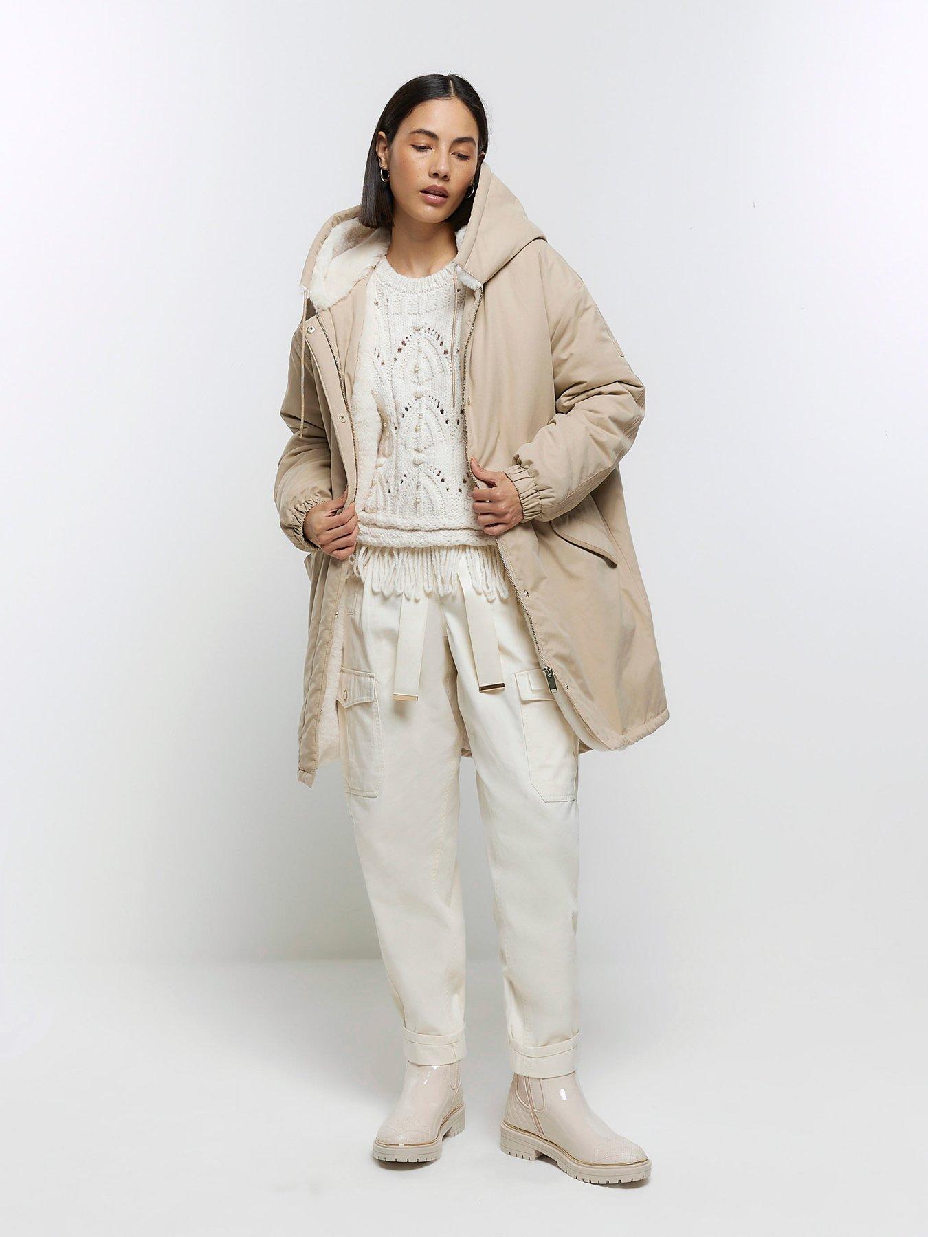 River island best sale parka coat