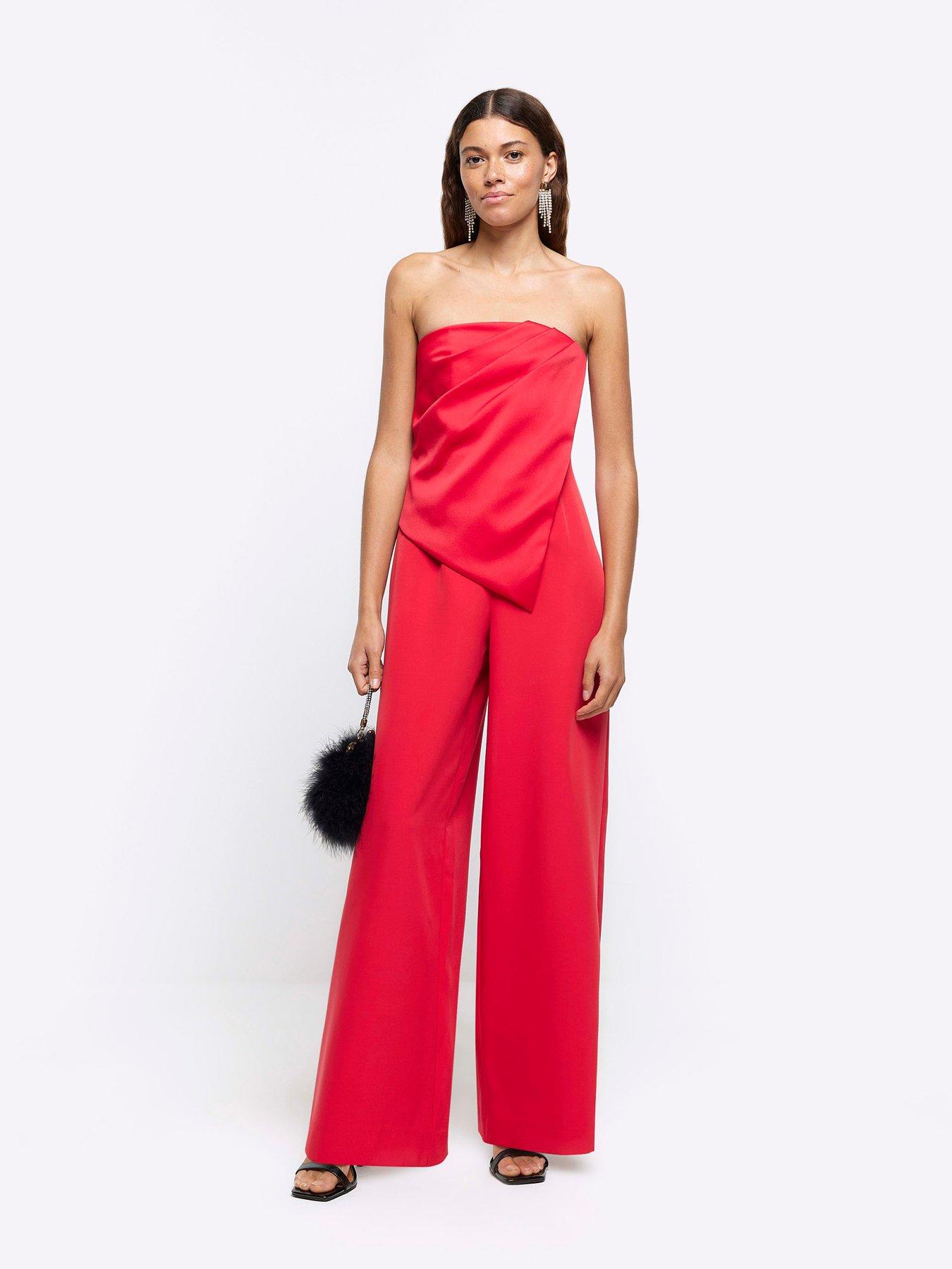 Littlewoods store red jumpsuit