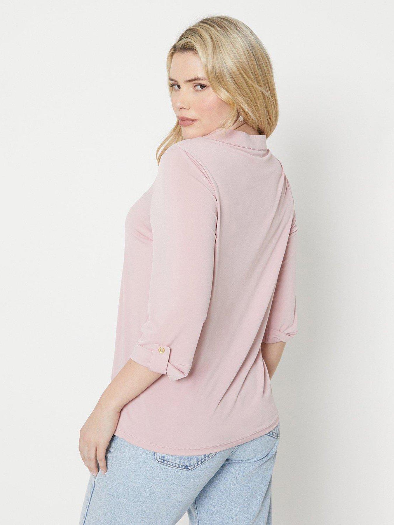 dorothy perkins pink shirt