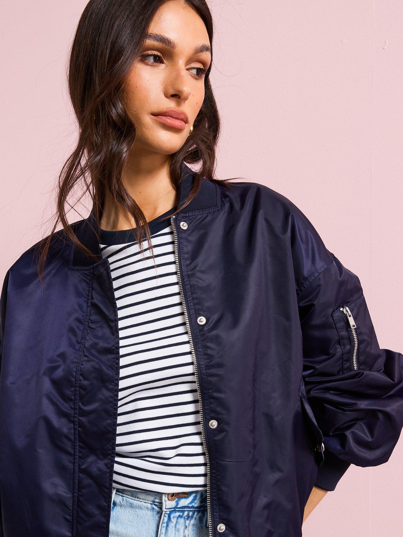  image of only-bonita-bomber-jacket-navy