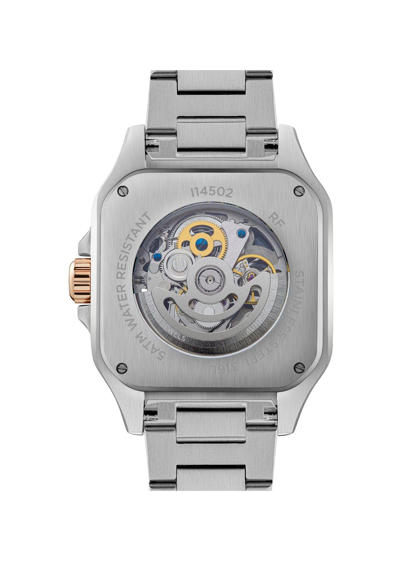  image of ingersoll-1892-the-ollie-automatic-mens-watch-with-grey-dial-and-two-tone-stainless-steel-bracelet-i14502