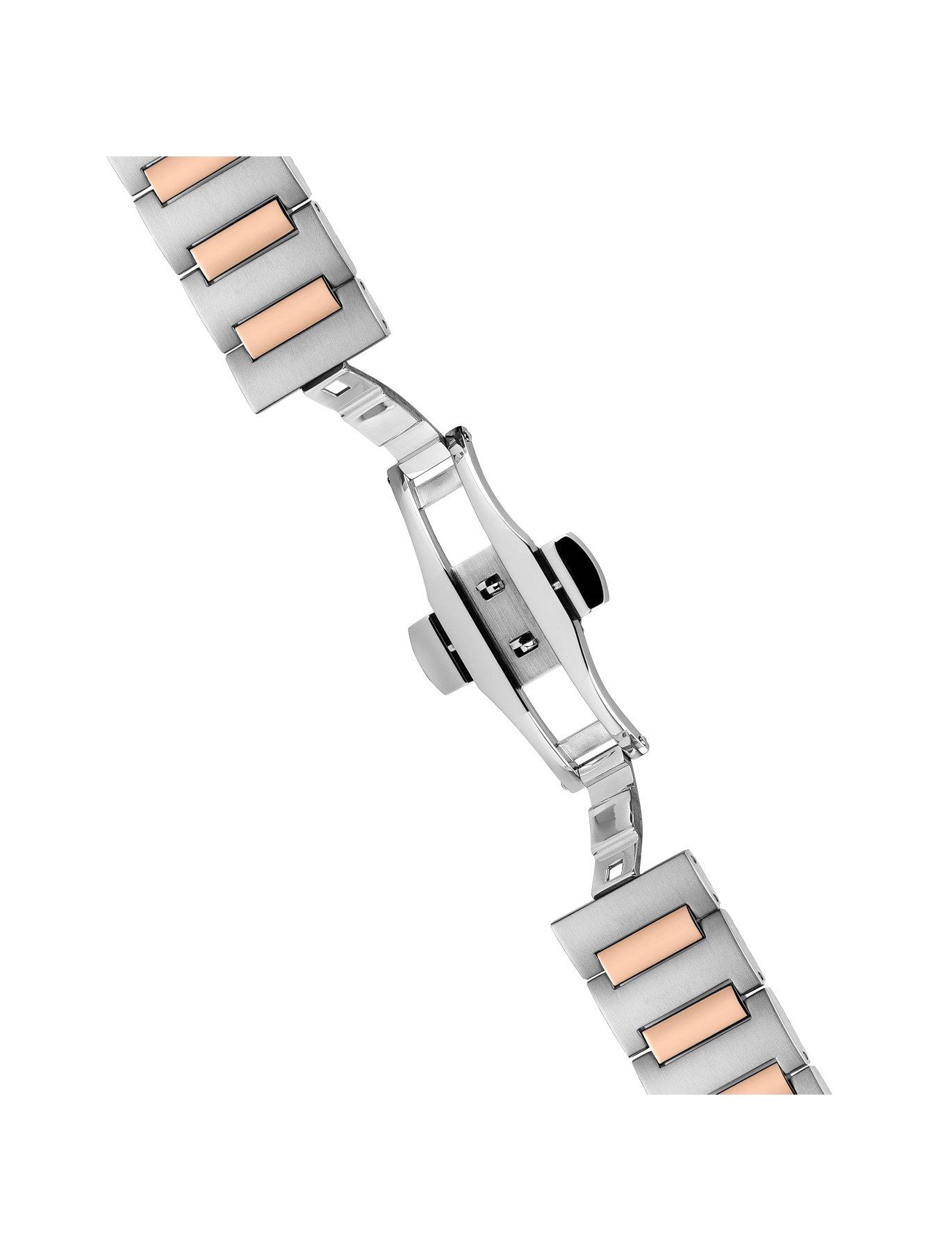  image of ingersoll-1892-the-ollie-automatic-mens-watch-with-grey-dial-and-two-tone-stainless-steel-bracelet-i14502