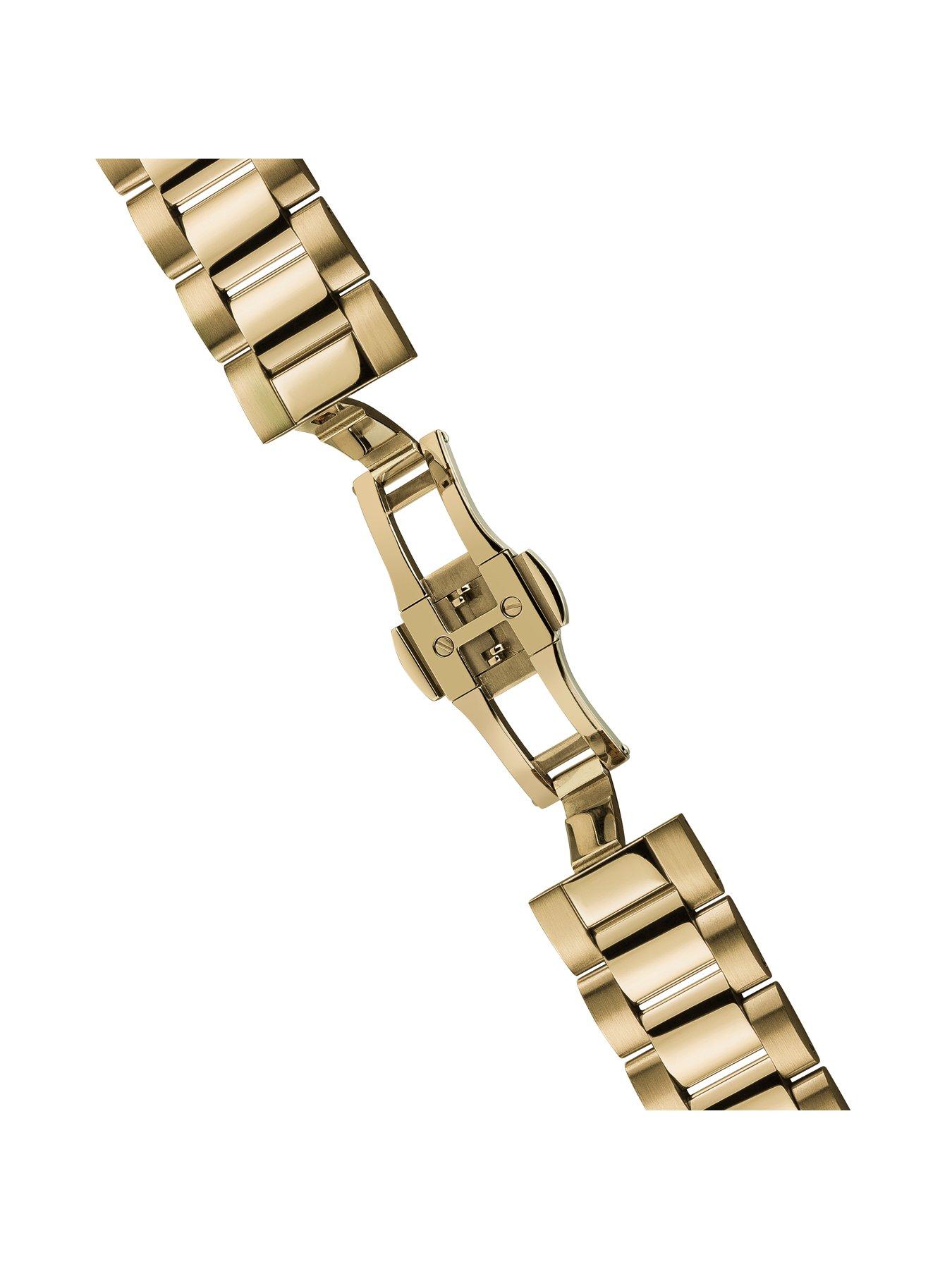Image 6 of 6 of Ingersoll 1892 The Jazz Automatic Mens Watch with Gold Dial and Gold Stainless Steel Bracelet- I07711