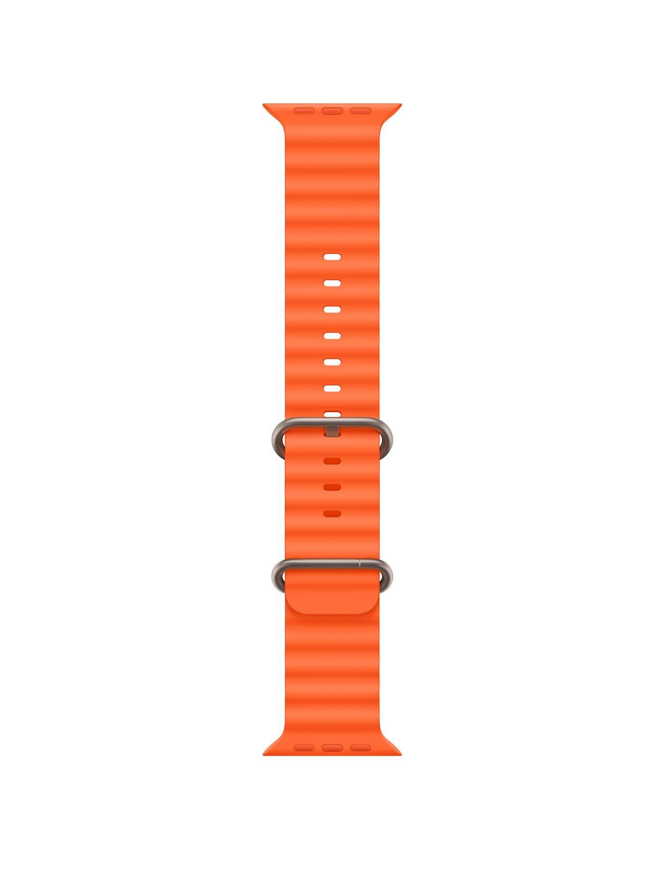 front image of apple-watchnbsp49mm-orange-oceannbspband