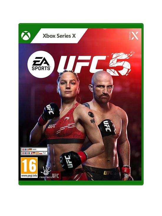front image of xbox-series-x-ea-sports-ufc-5