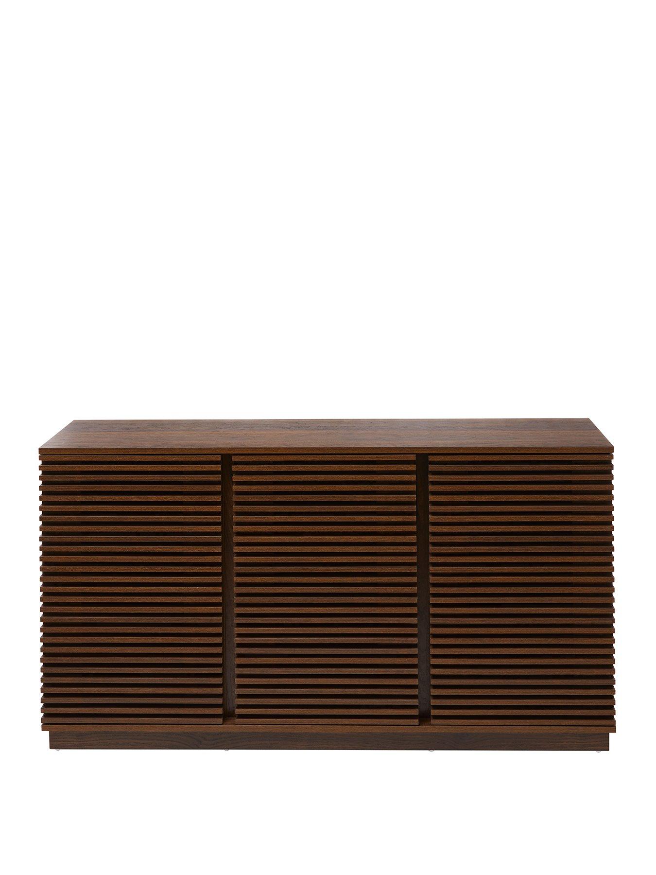 Lloyd Pascal Vera 3 Door Sideboard Walnut