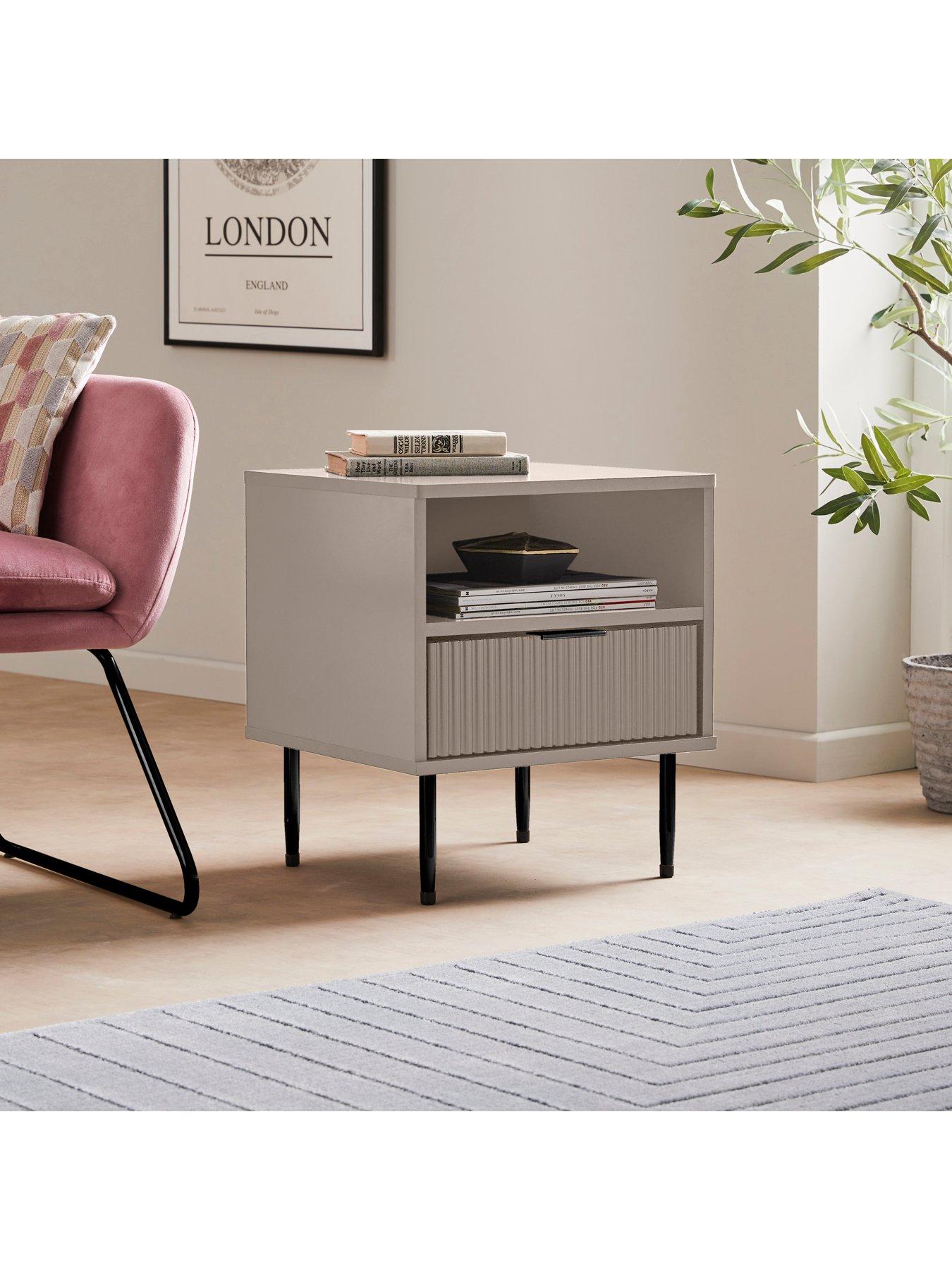 Lloyd Pascal Nevada Side Table Stone