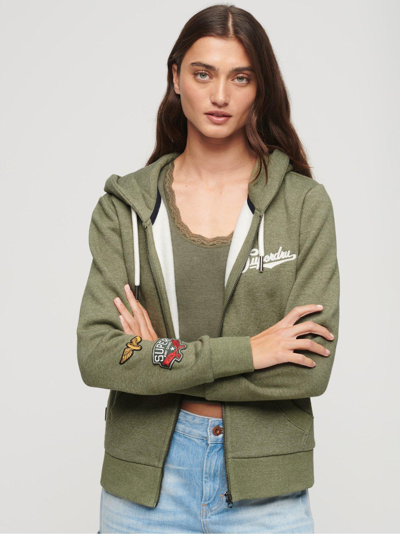 Superdry hot sale hoodie green