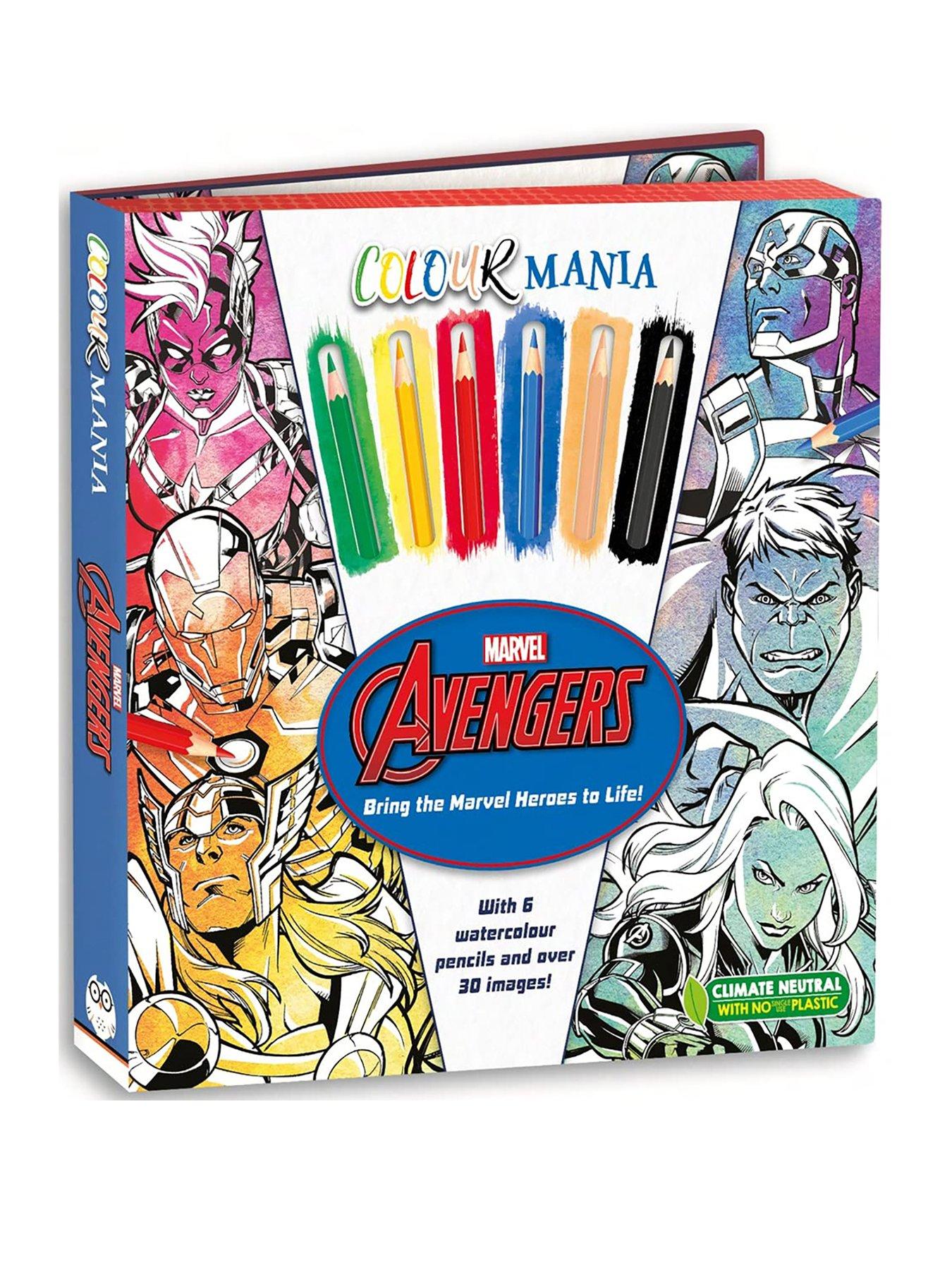 undefined Avengers - Colouring Book and Pencil Set