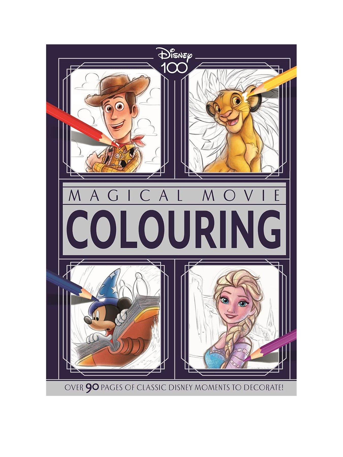 Disney D100 - Magical Movie Colouring Book | littlewoods.com