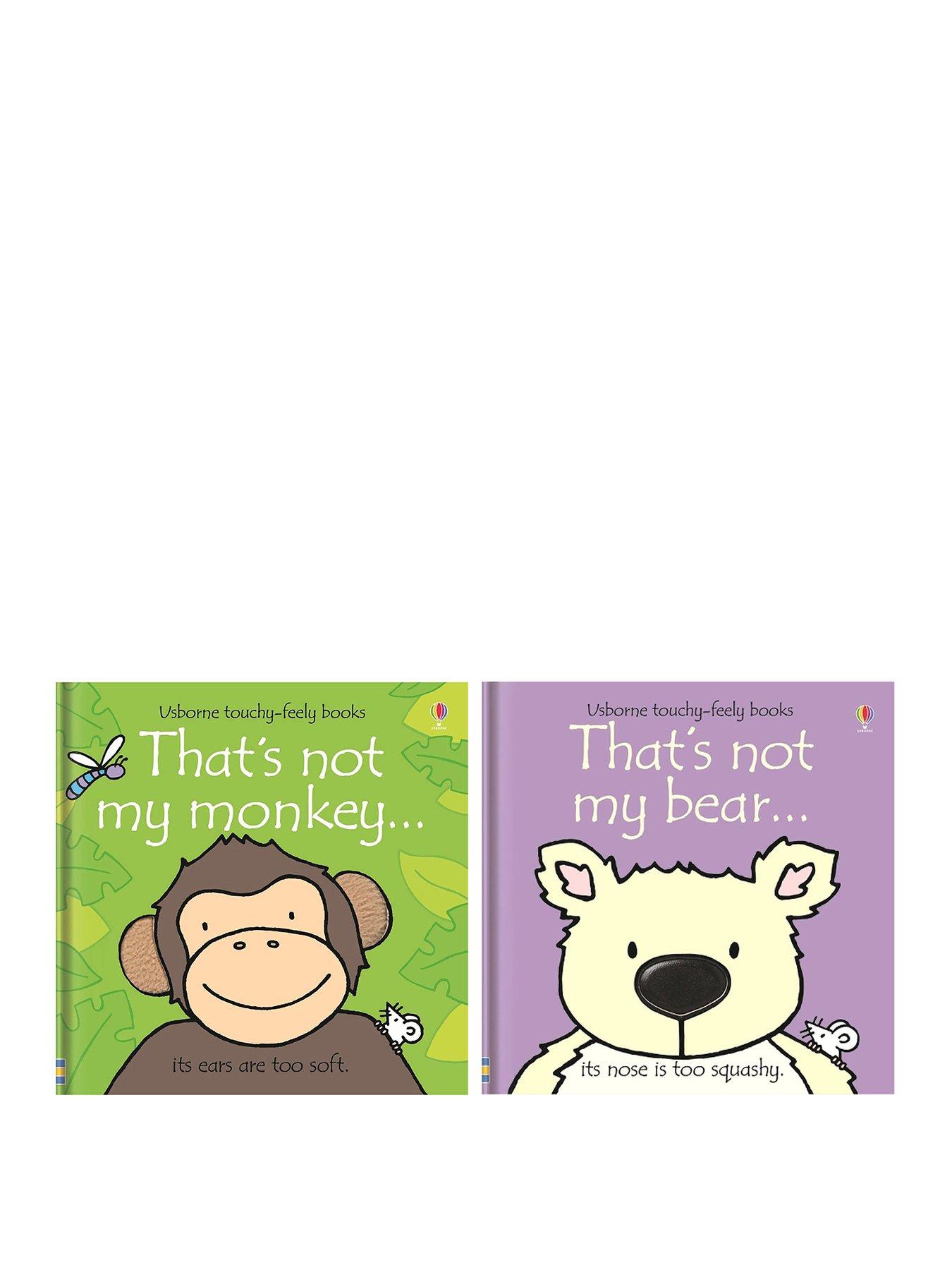 That's Not My Monkey and Bear - 2 Book Set | littlewoods.com