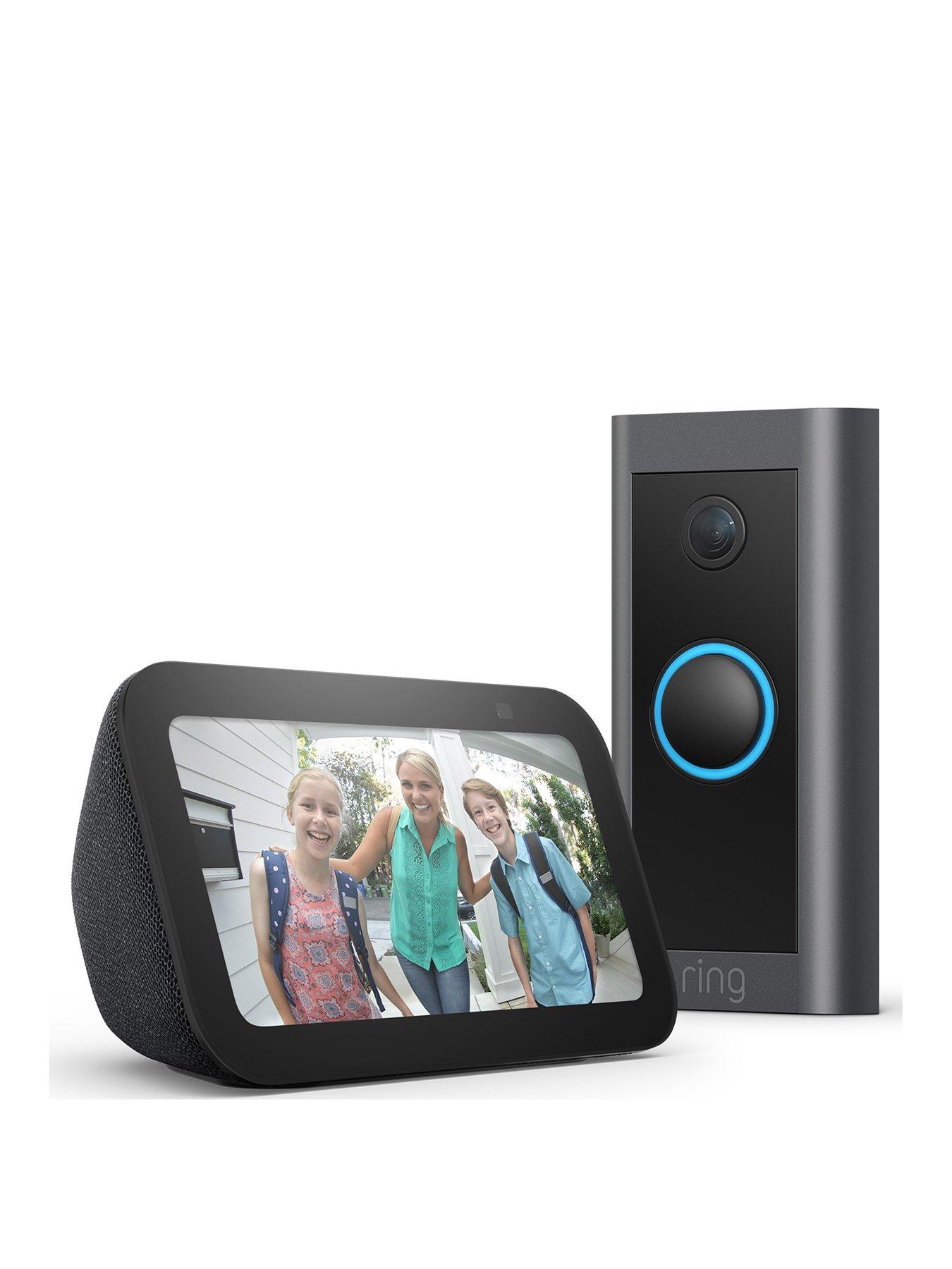 Shop  Echo Dot (3rd Gen) - Charcoal + Ring Video Doorbell