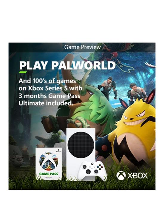 stillFront image of xbox-series-s-starter-bundle--nbspconsole-3-month-game-pass-ultimate
