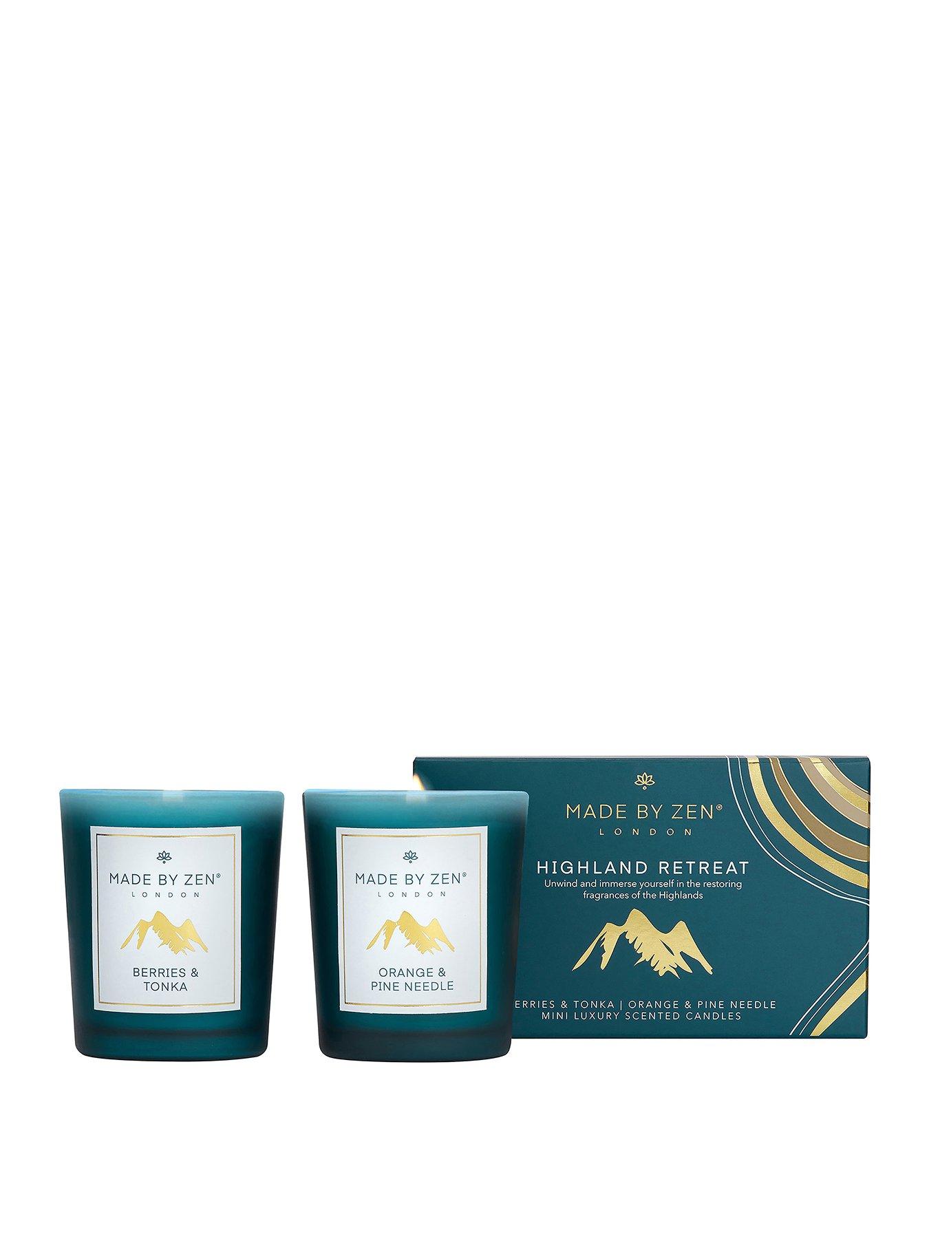 Made by Zen Signature Scented Candle Gift Sets Highland Retreat